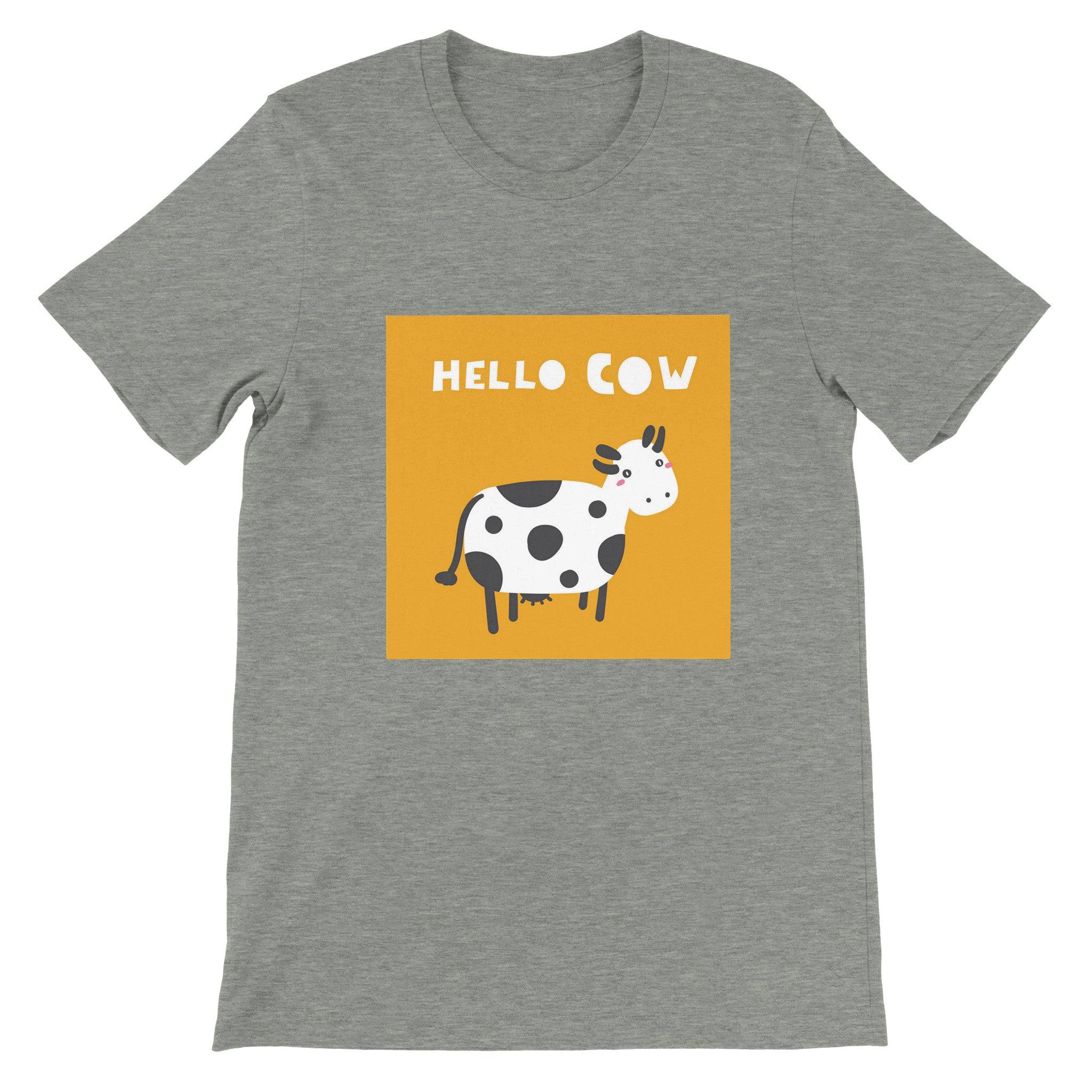 Budget Unisex Crewneck T-shirt/Hello-Cow - Enet Images