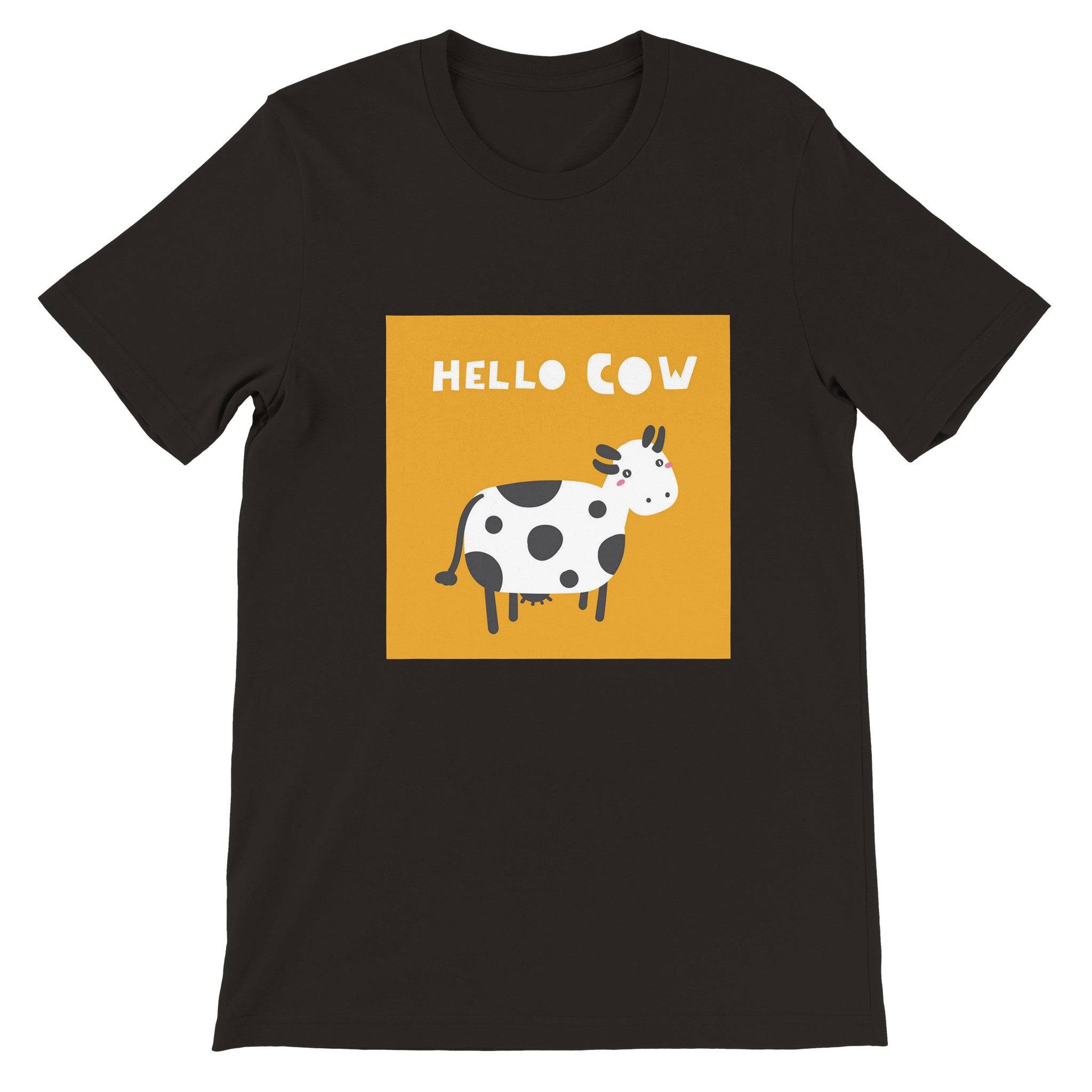 Budget Unisex Crewneck T-shirt/Hello-Cow - Enet Images