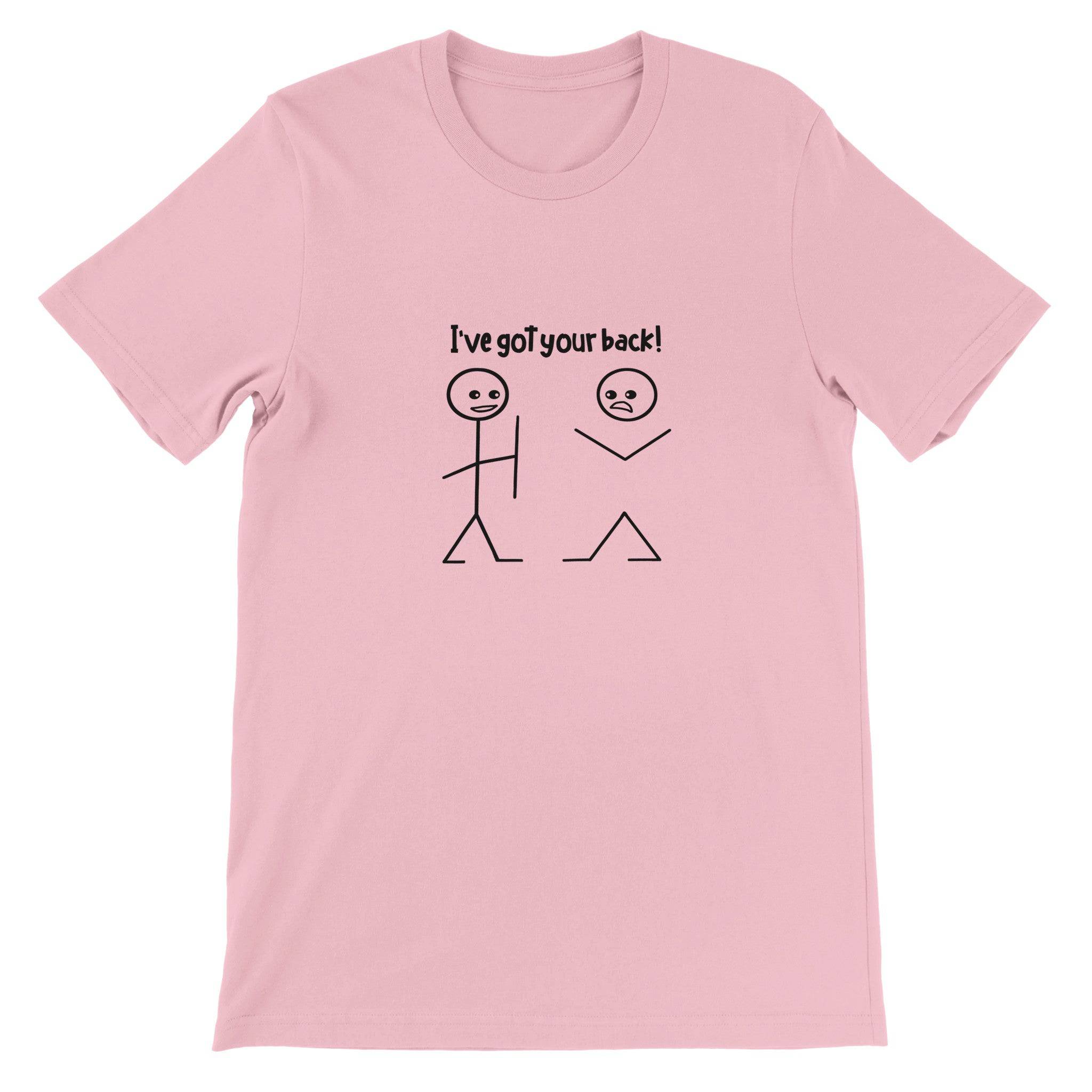 Budget Unisex Crewneck T-shirt/I-Ve-Got-Your-Back - Enet Images