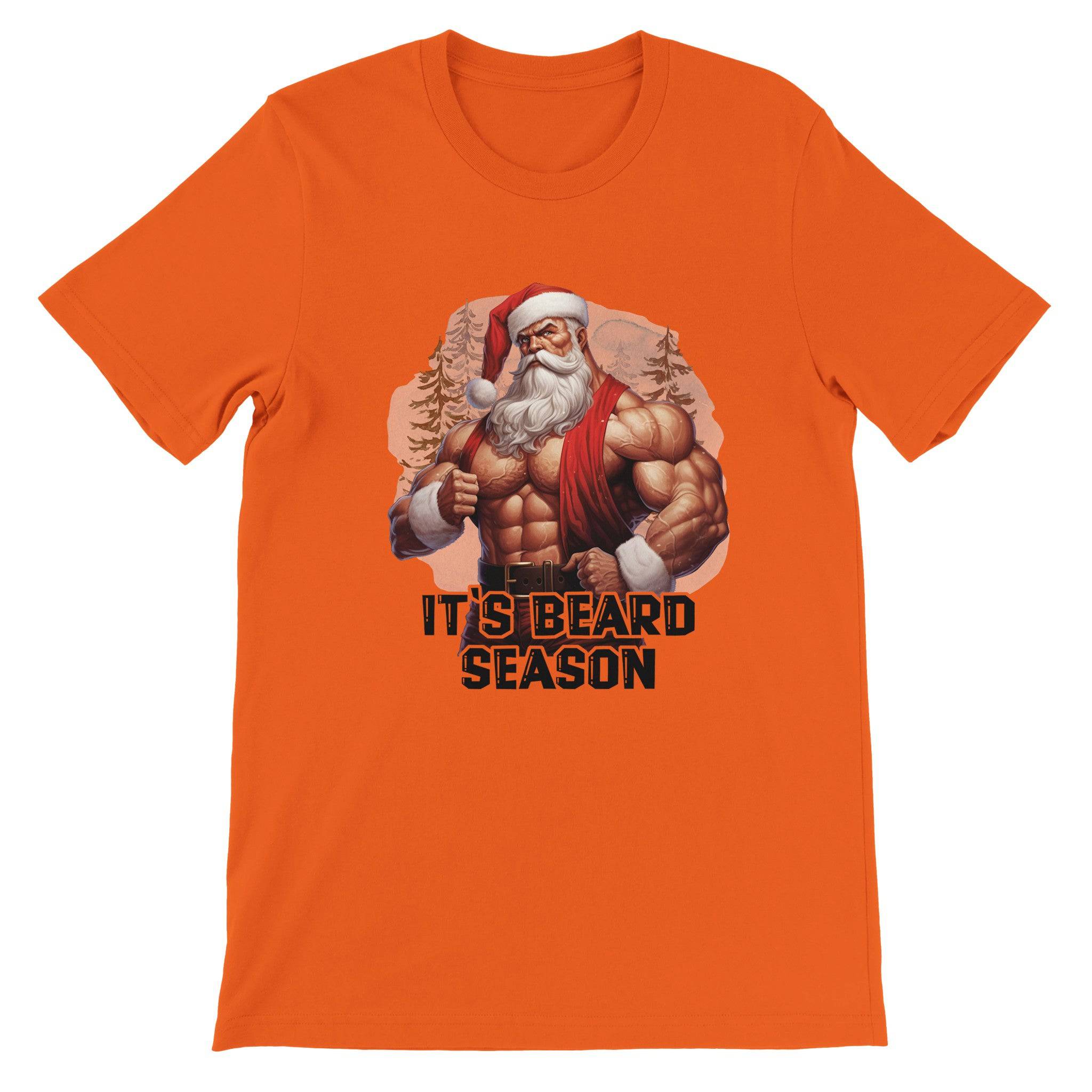 Budget Unisex Crewneck T-shirt/It's-Beard-Season - Enet Images