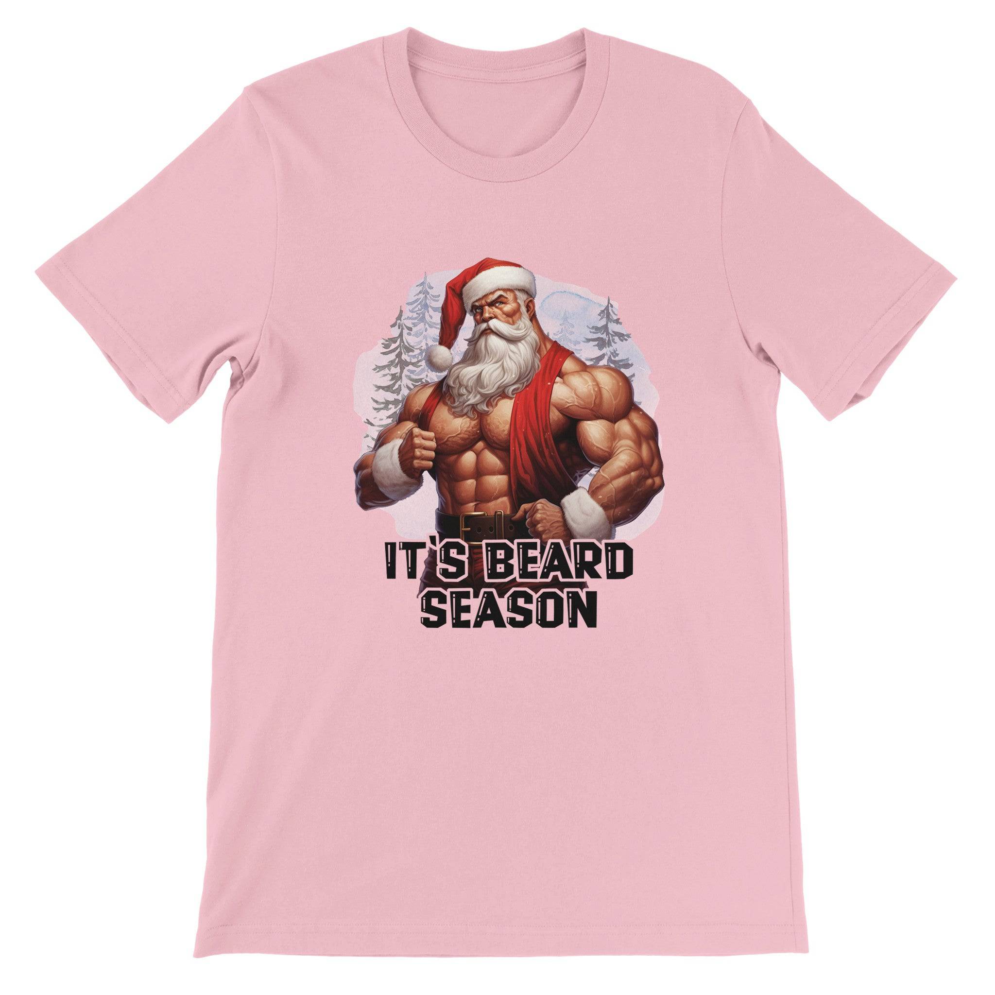 Budget Unisex Crewneck T-shirt/It's-Beard-Season - Enet Images