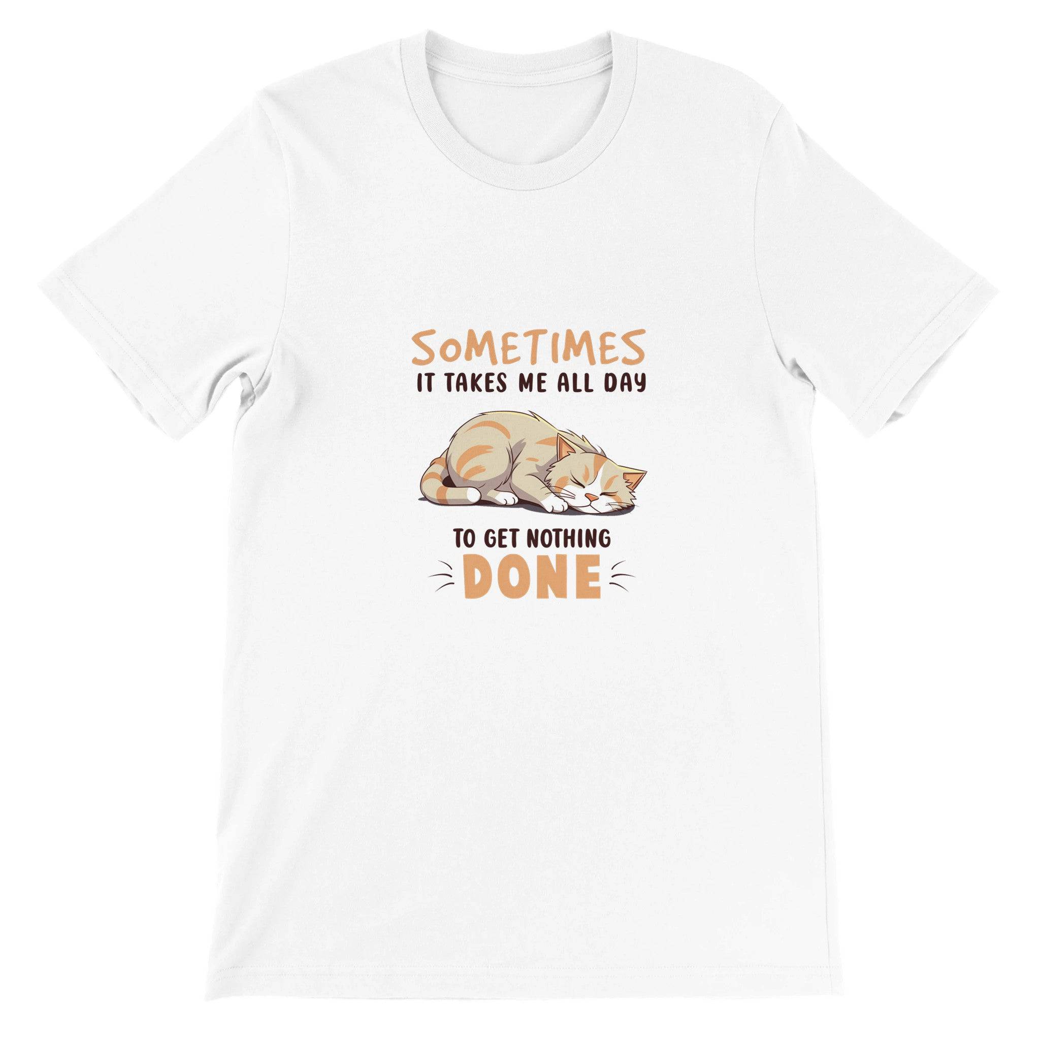 Budget Unisex Crewneck T-shirt/It-Takes-All-Day - Enet Images