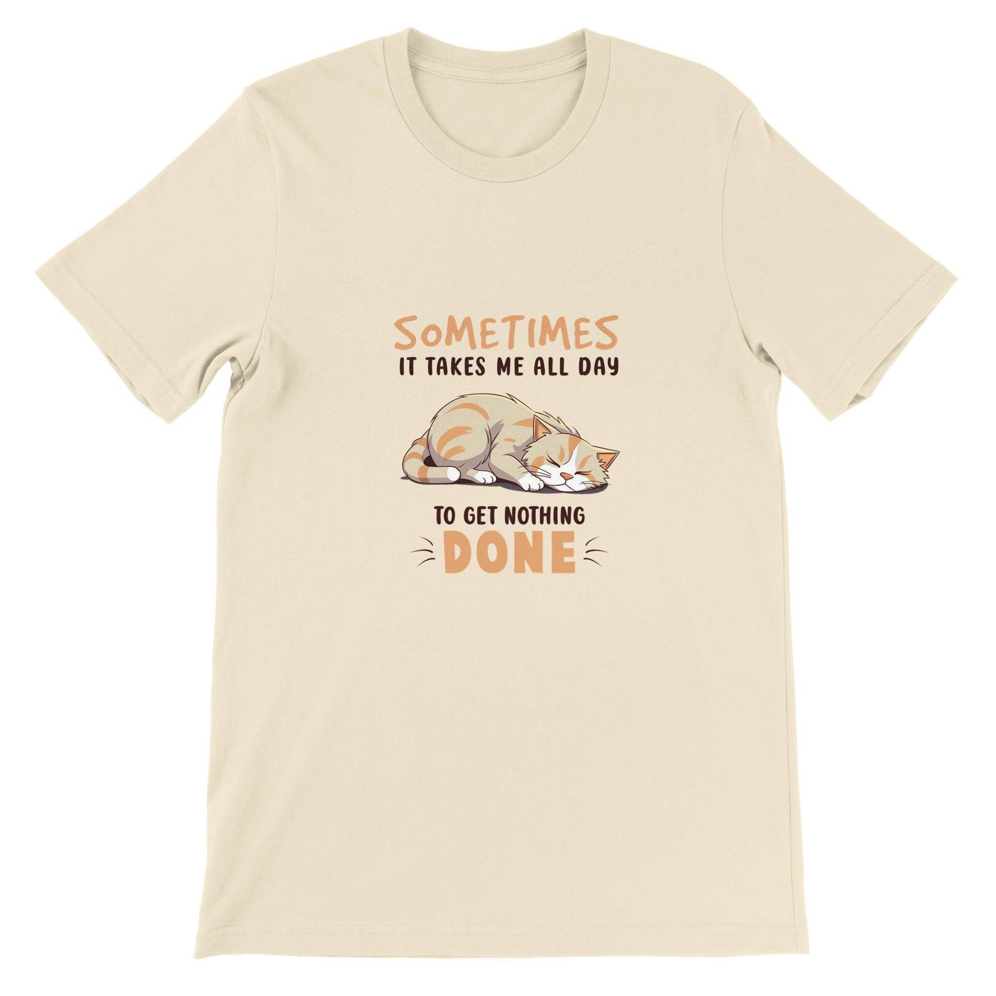 Budget Unisex Crewneck T-shirt/It-Takes-All-Day - Enet Images