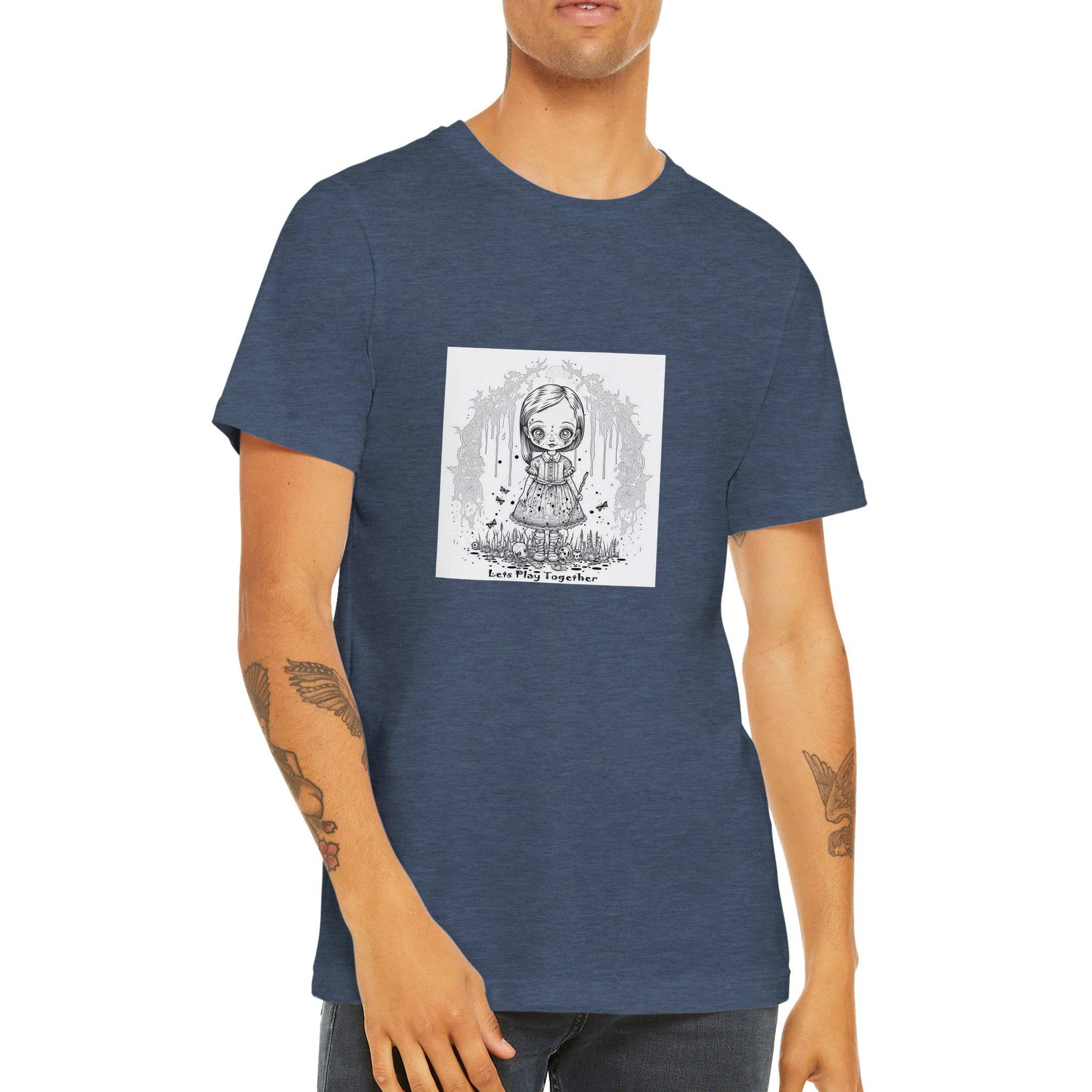 Budget Unisex Crewneck T-shirt/Let's-Play-Together - Enet Images