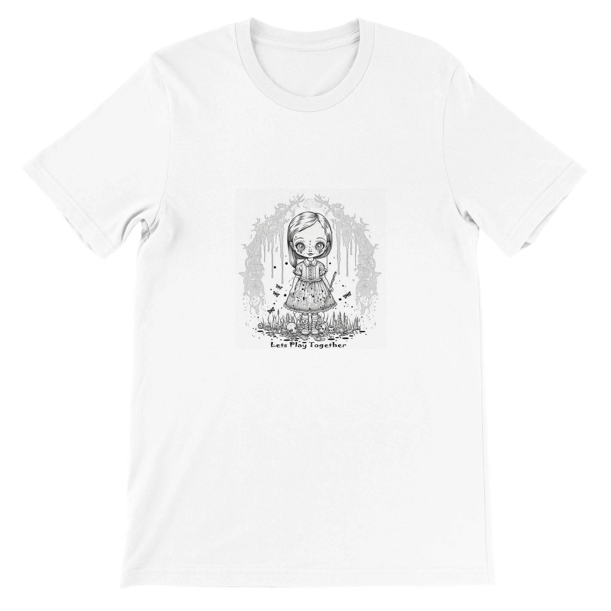 Budget Unisex Crewneck T-shirt/Let's-Play-Together - Enet Images