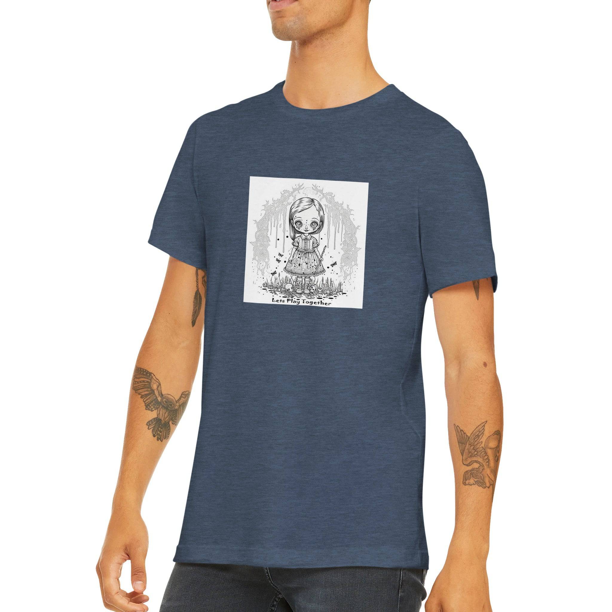 Budget Unisex Crewneck T-shirt/Let's-Play-Together - Enet Images