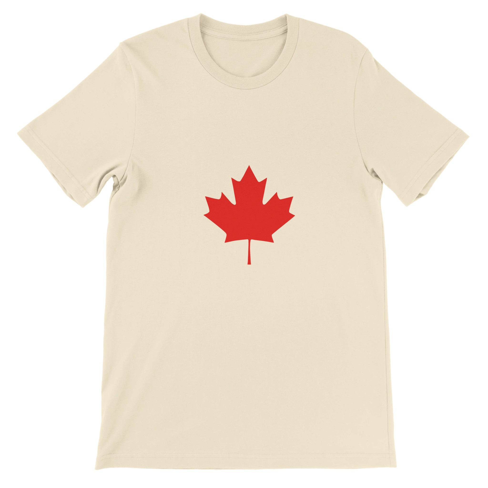 Budget Unisex Crewneck T-shirt/Maple-Leaf-Canada - Enet Images