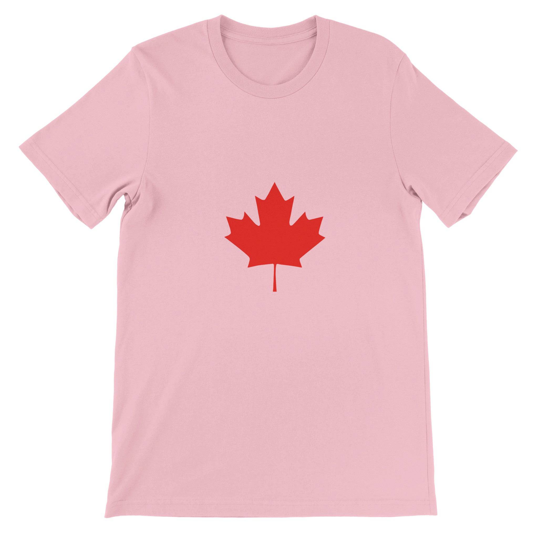 Budget Unisex Crewneck T-shirt/Maple-Leaf-Canada - Enet Images