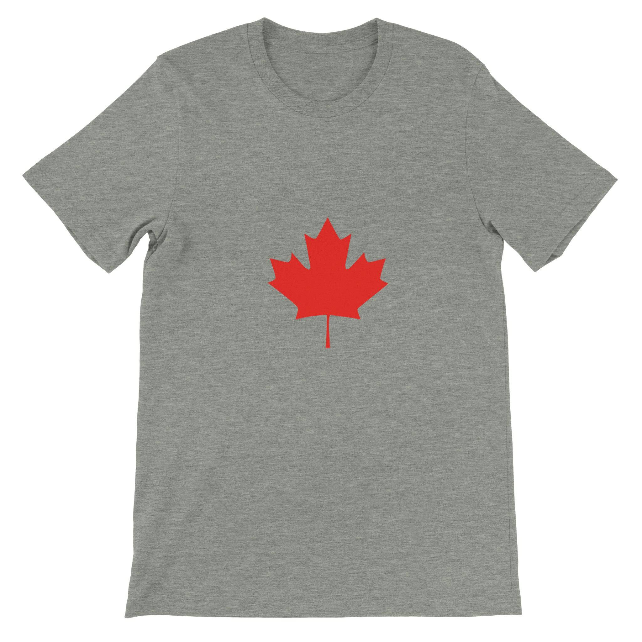 Budget Unisex Crewneck T-shirt/Maple-Leaf-Canada - Enet Images