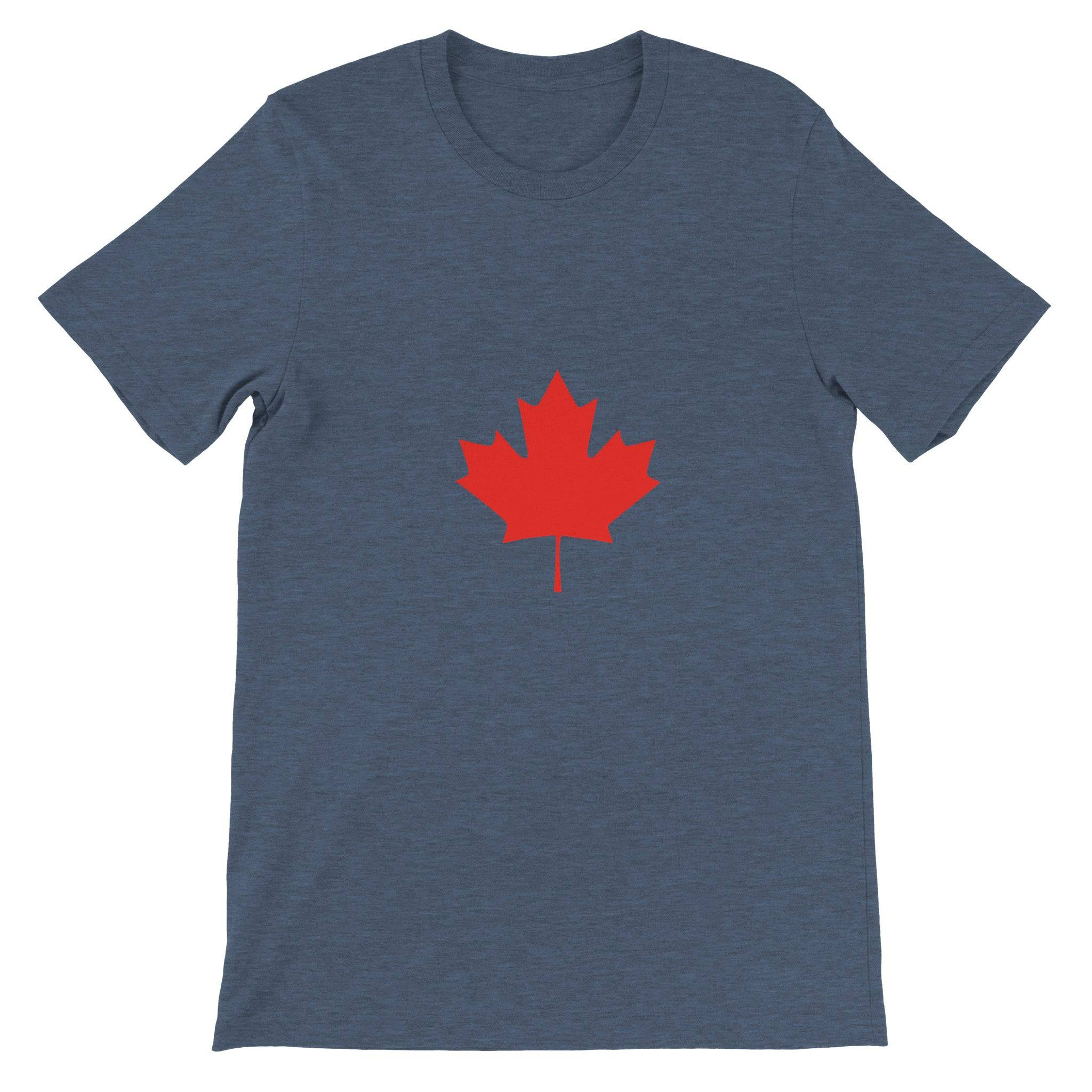 Budget Unisex Crewneck T-shirt/Maple-Leaf-Canada - Enet Images