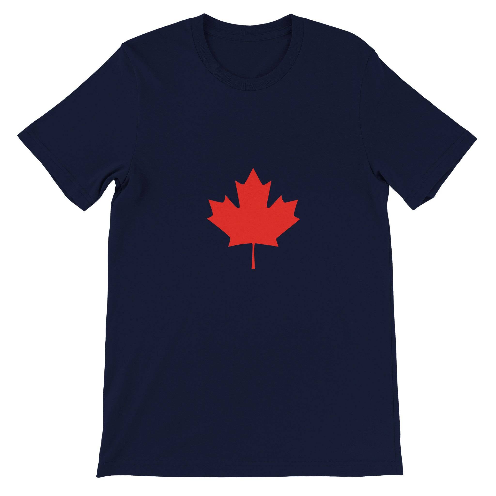 Budget Unisex Crewneck T-shirt/Maple-Leaf-Canada - Enet Images