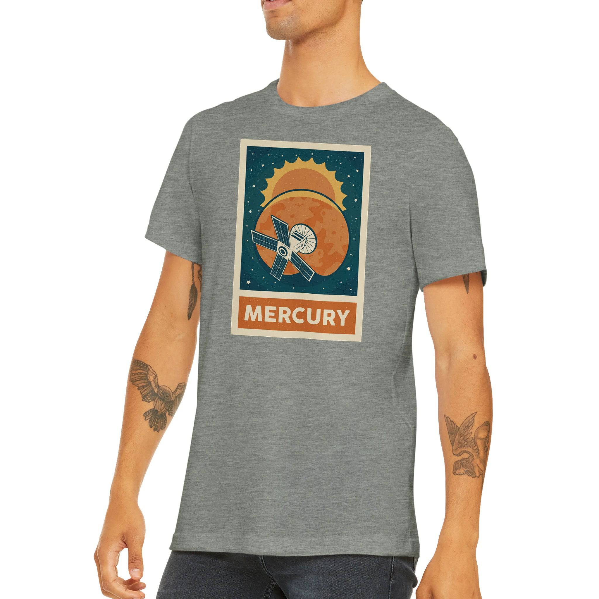 Budget Unisex Crewneck T-shirt/Mercury - Enet Images