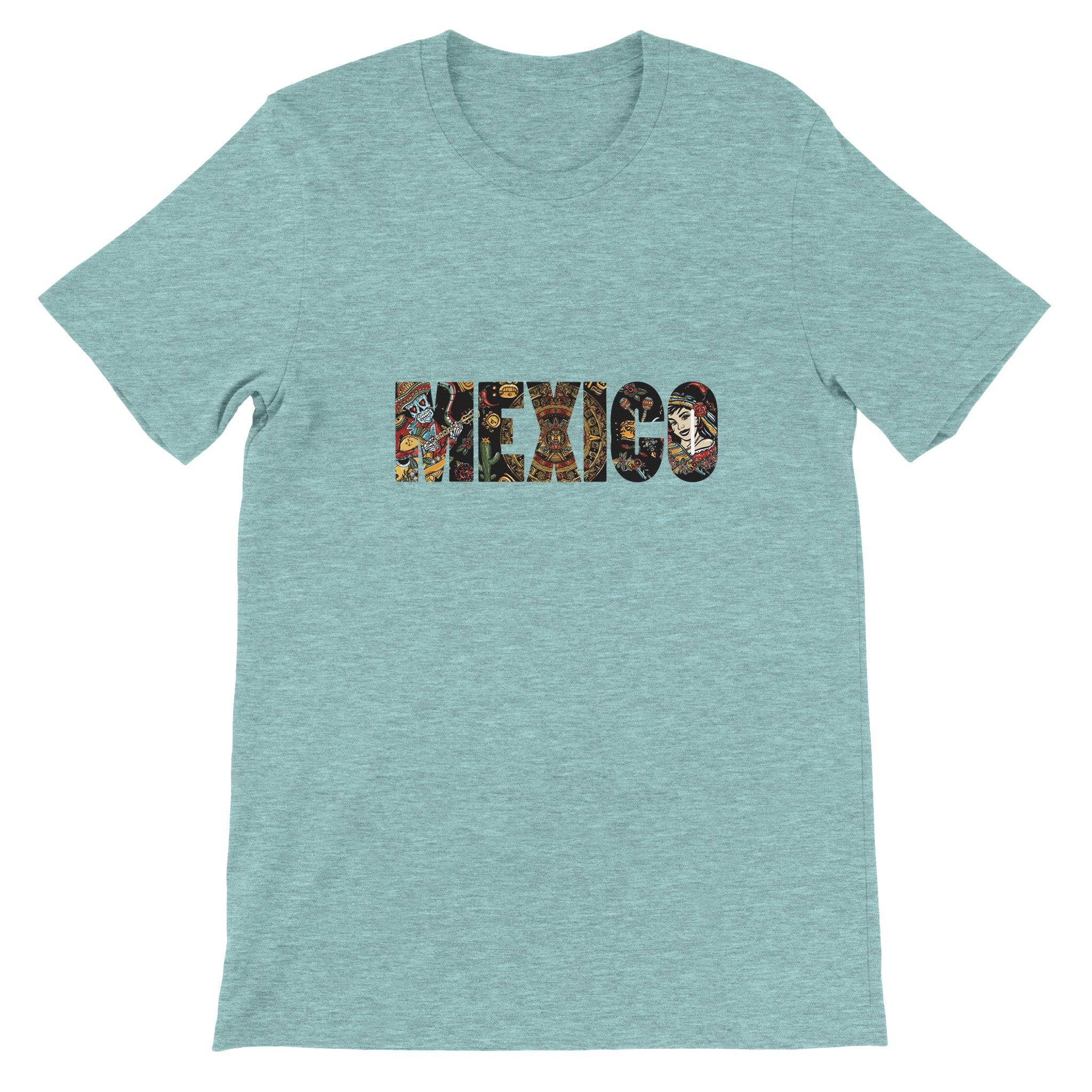 Budget Unisex Crewneck T-shirt/Mexico - Enet Images