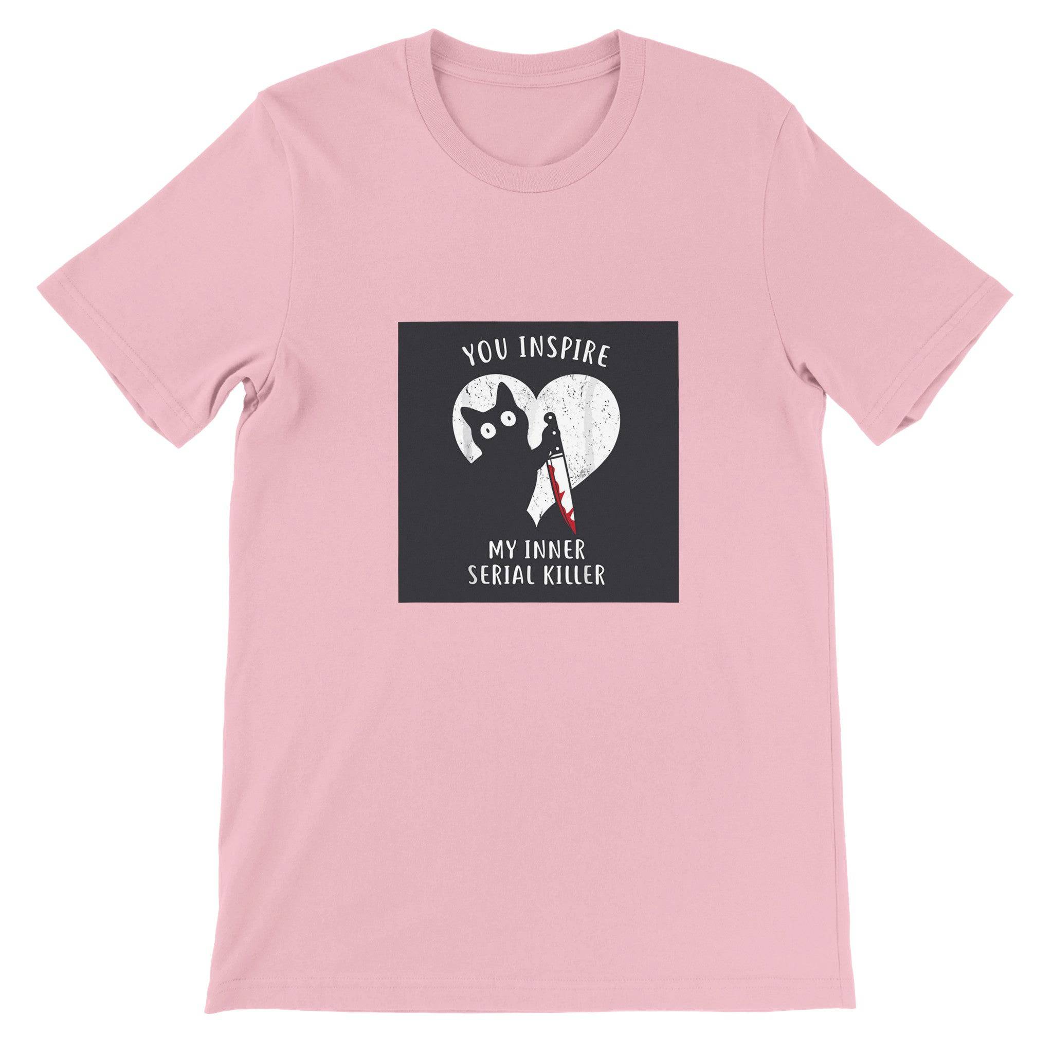 Budget Unisex Crewneck T-shirt/My-Inner-Serial-Killer - Enet Images