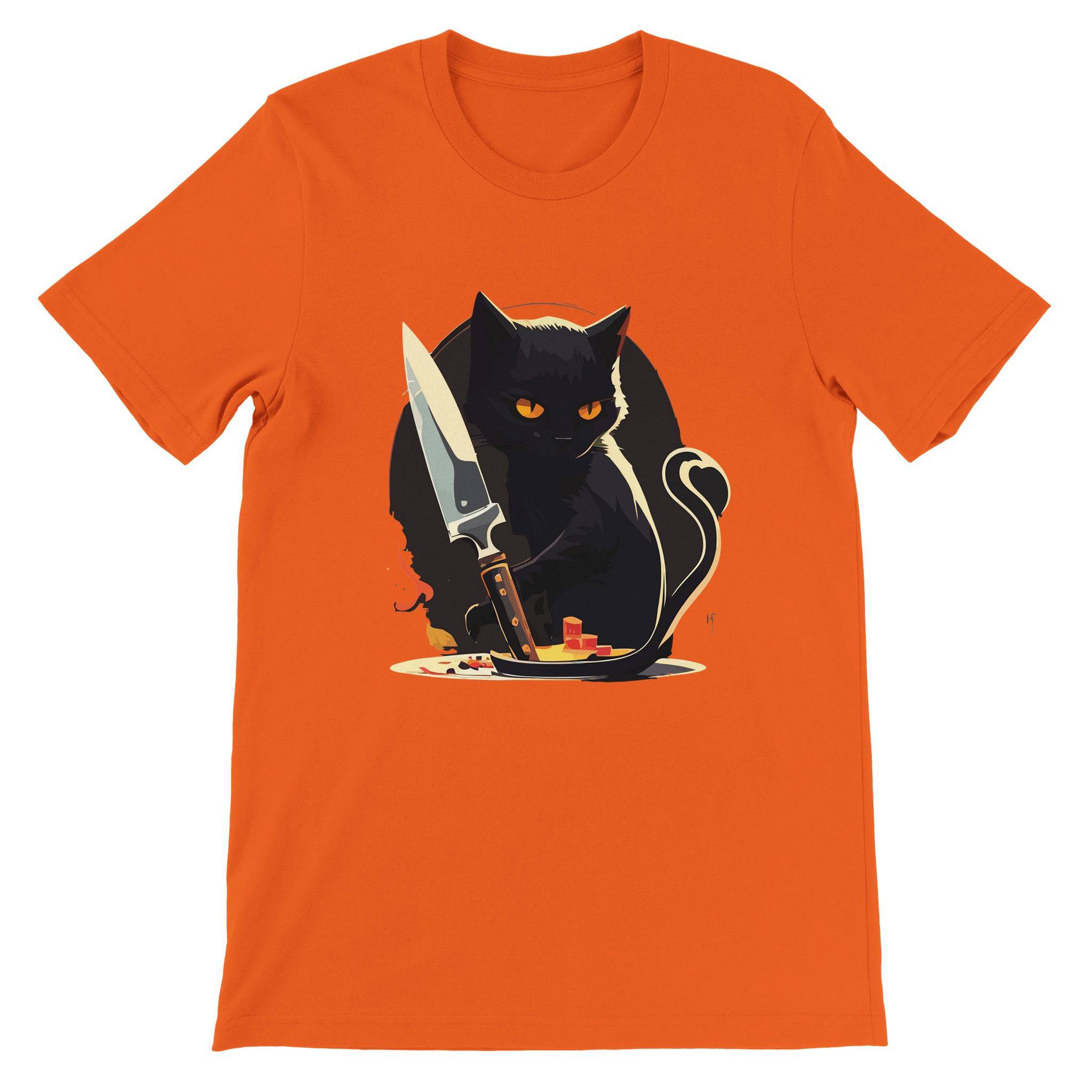 Budget Unisex Crewneck T-shirt/My-Inner-Serial-Killer-Knife - Enet Images