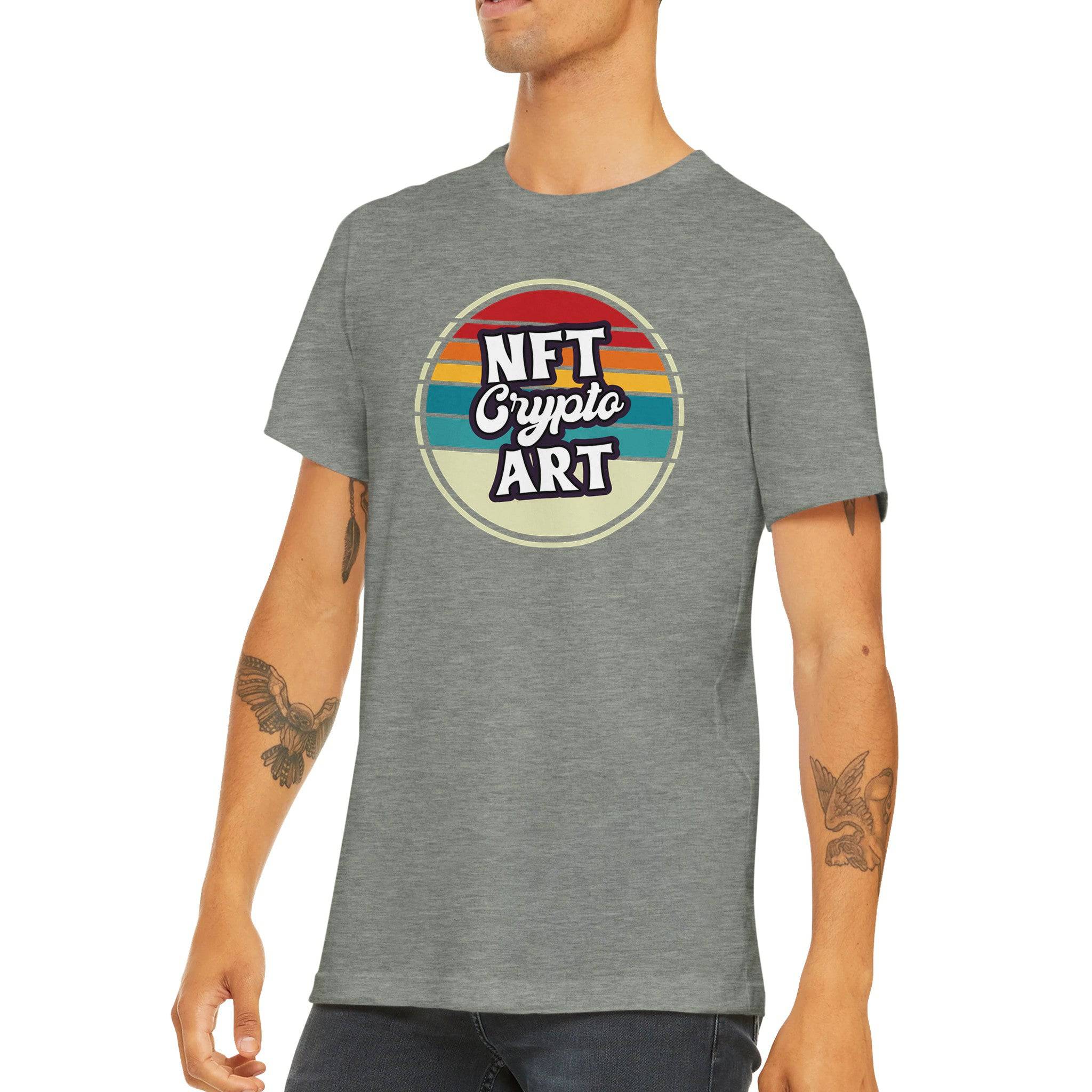 Budget Unisex Crewneck T-shirt/NFT-Crypto - Enet Images
