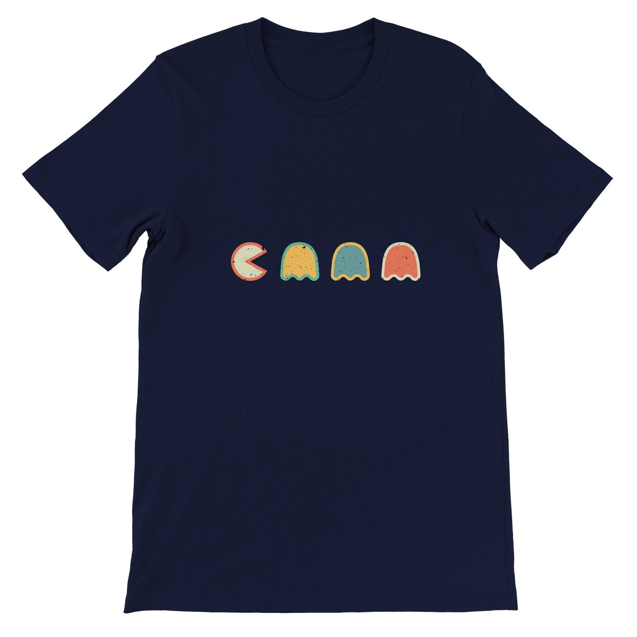 Budget Unisex Crewneck T-shirt/Pac-man - Enet Images