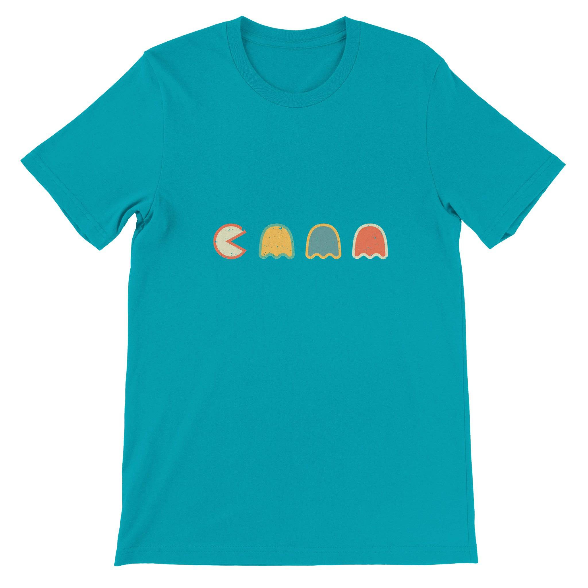 Budget Unisex Crewneck T-shirt/Pac-man - Enet Images