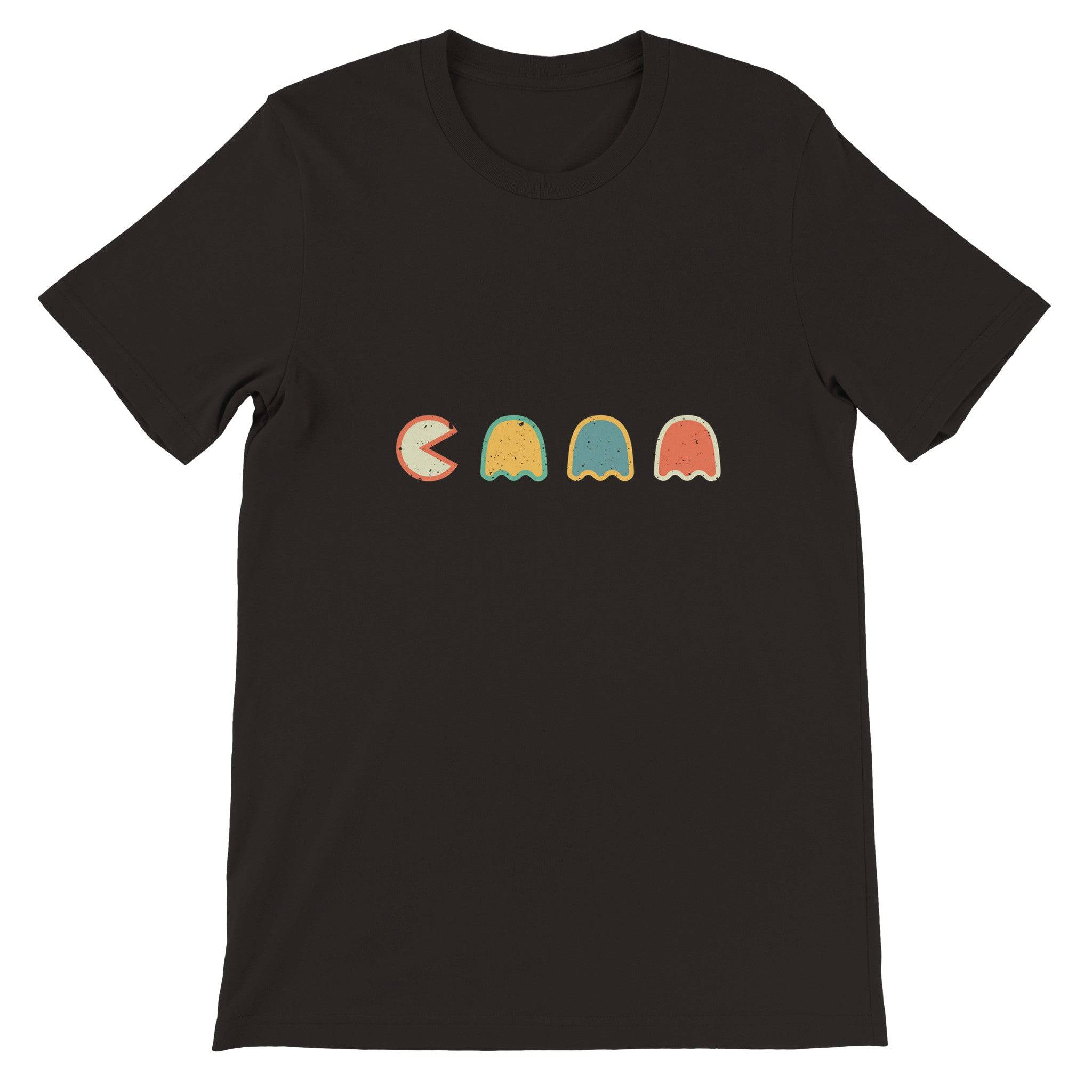 Budget Unisex Crewneck T-shirt/Pac-man - Enet Images