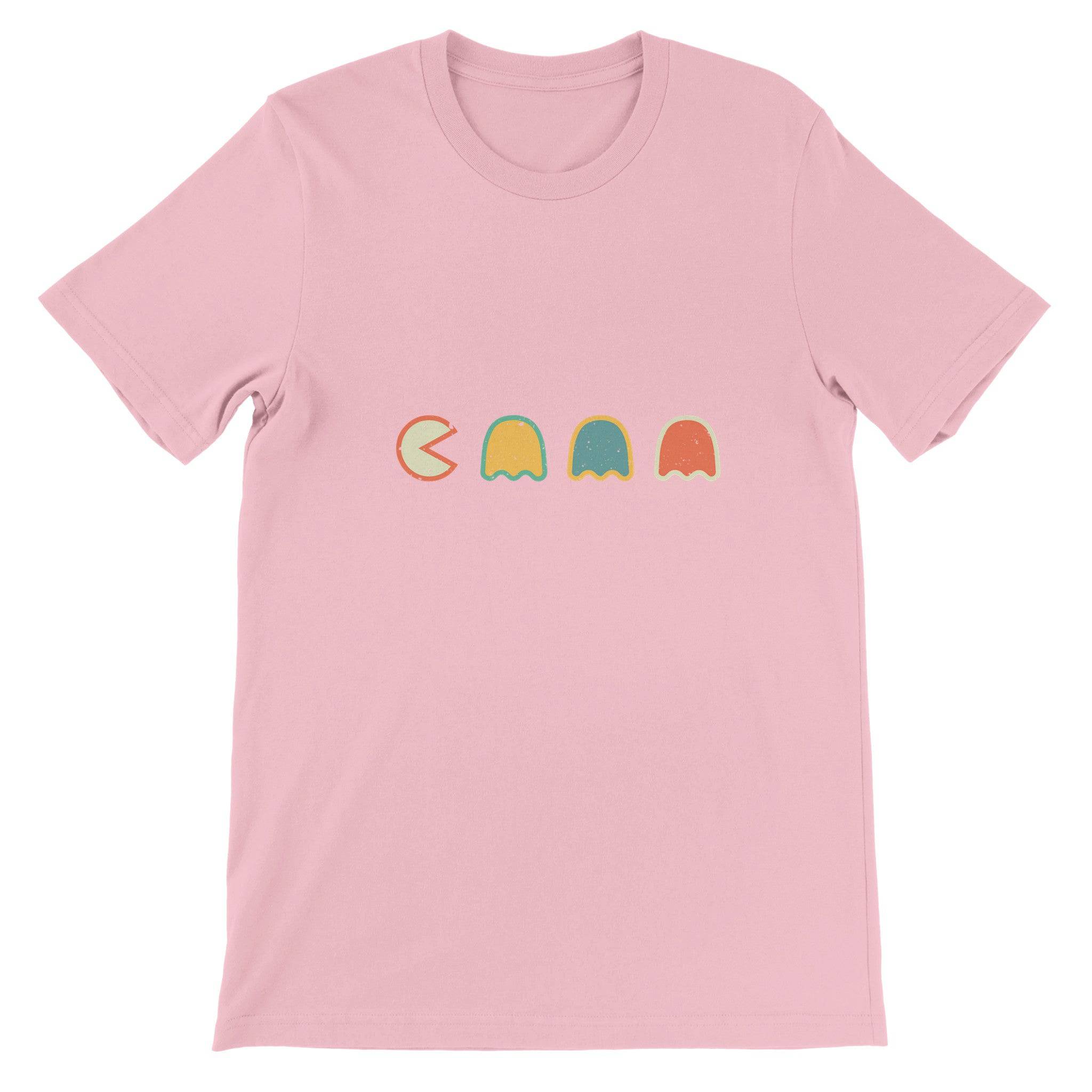 Budget Unisex Crewneck T-shirt/Pac-man - Enet Images