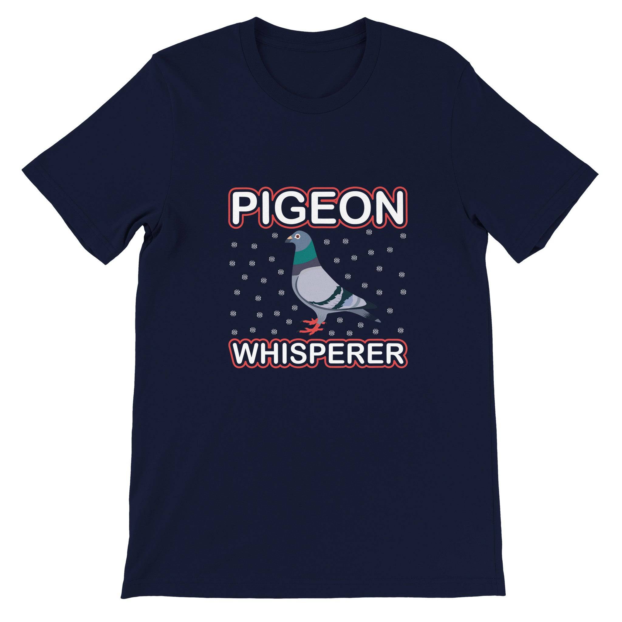 Budget Unisex Crewneck T-shirt/Pigeon-Wishperer - Enet Images