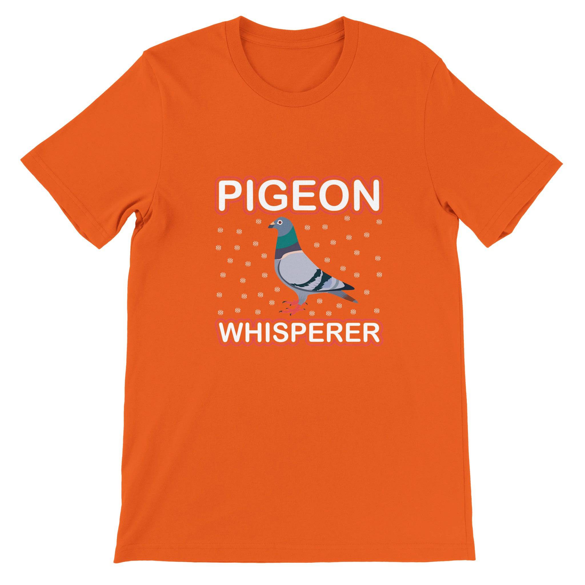 Budget Unisex Crewneck T-shirt/Pigeon-Wishperer - Enet Images
