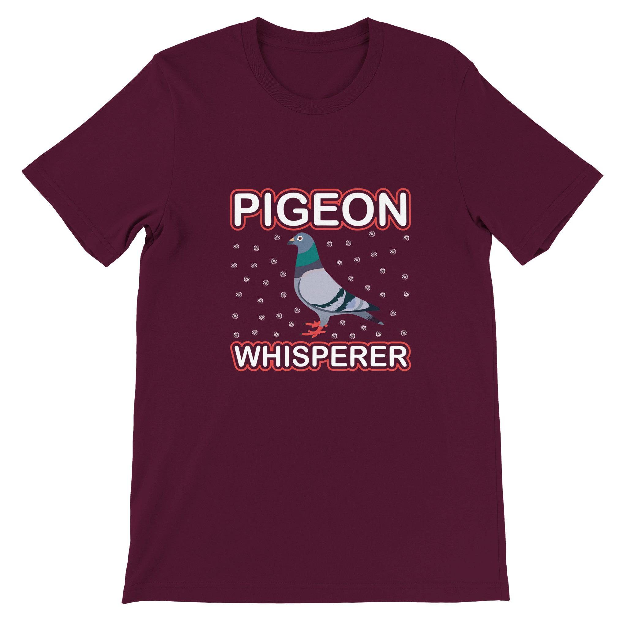 Budget Unisex Crewneck T-shirt/Pigeon-Wishperer - Enet Images