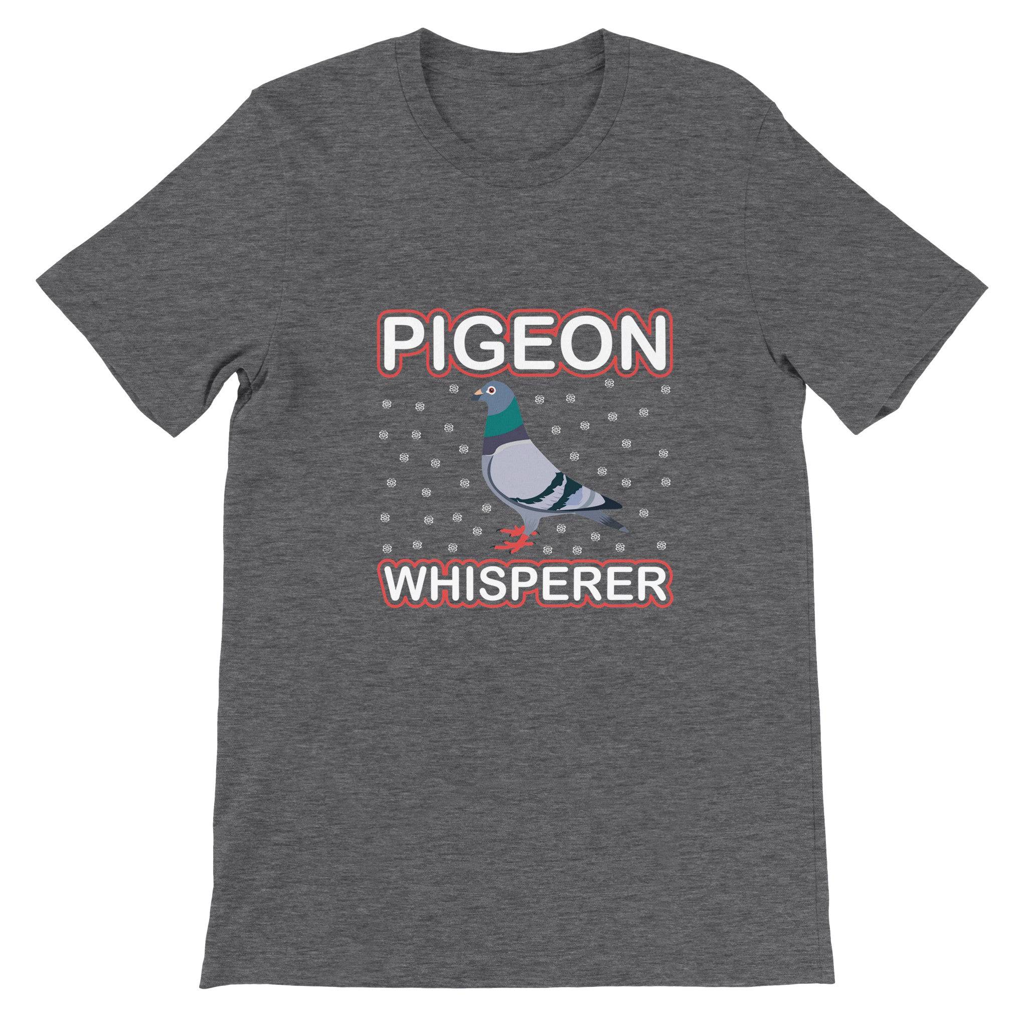 Budget Unisex Crewneck T-shirt/Pigeon-Wishperer - Enet Images
