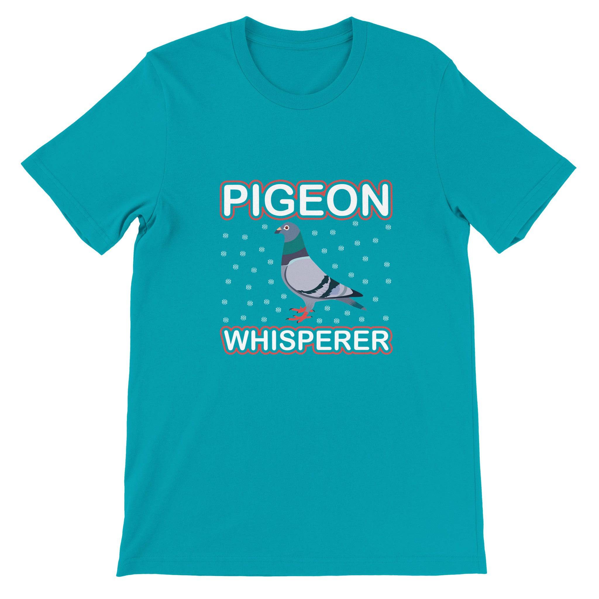 Budget Unisex Crewneck T-shirt/Pigeon-Wishperer - Enet Images