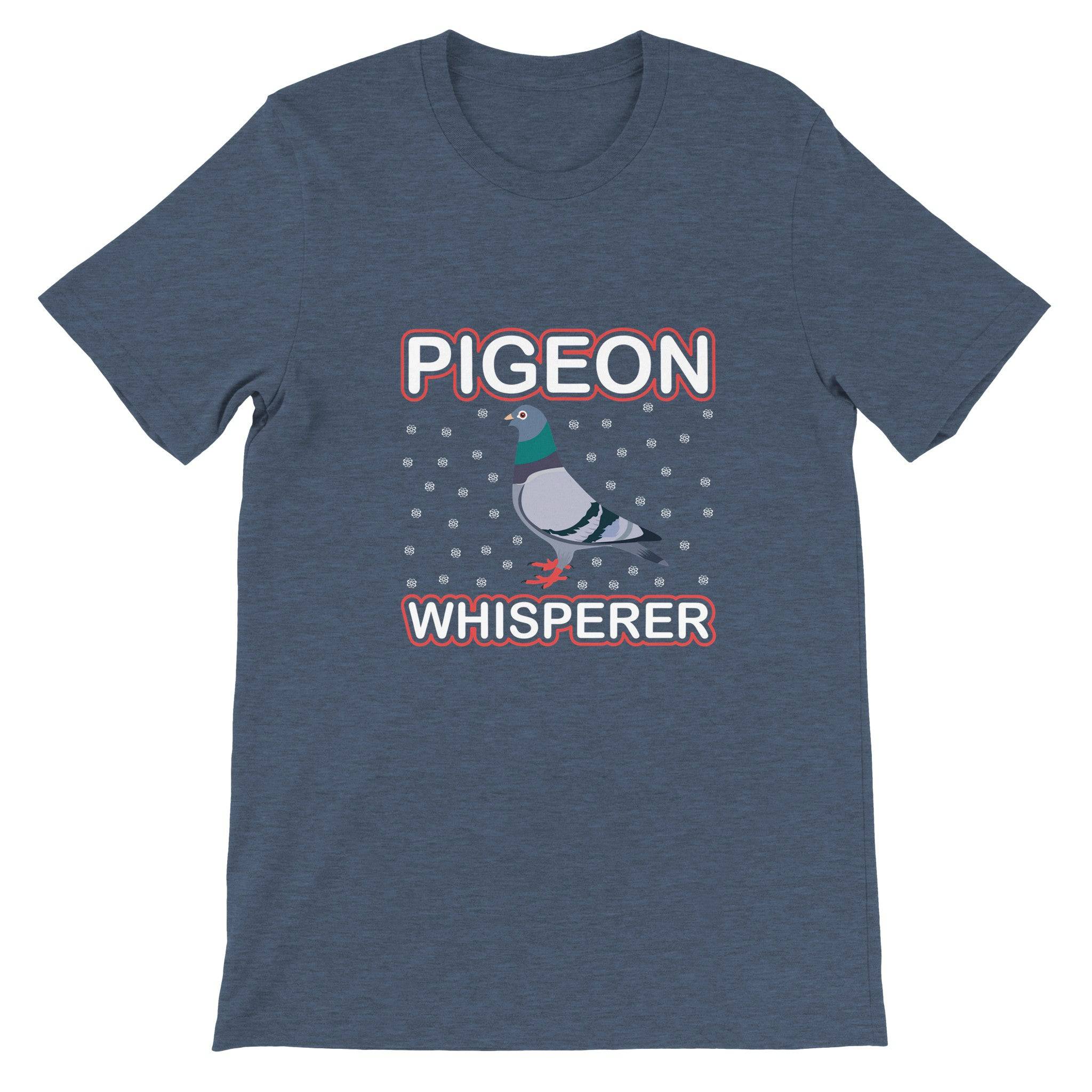Budget Unisex Crewneck T-shirt/Pigeon-Wishperer - Enet Images