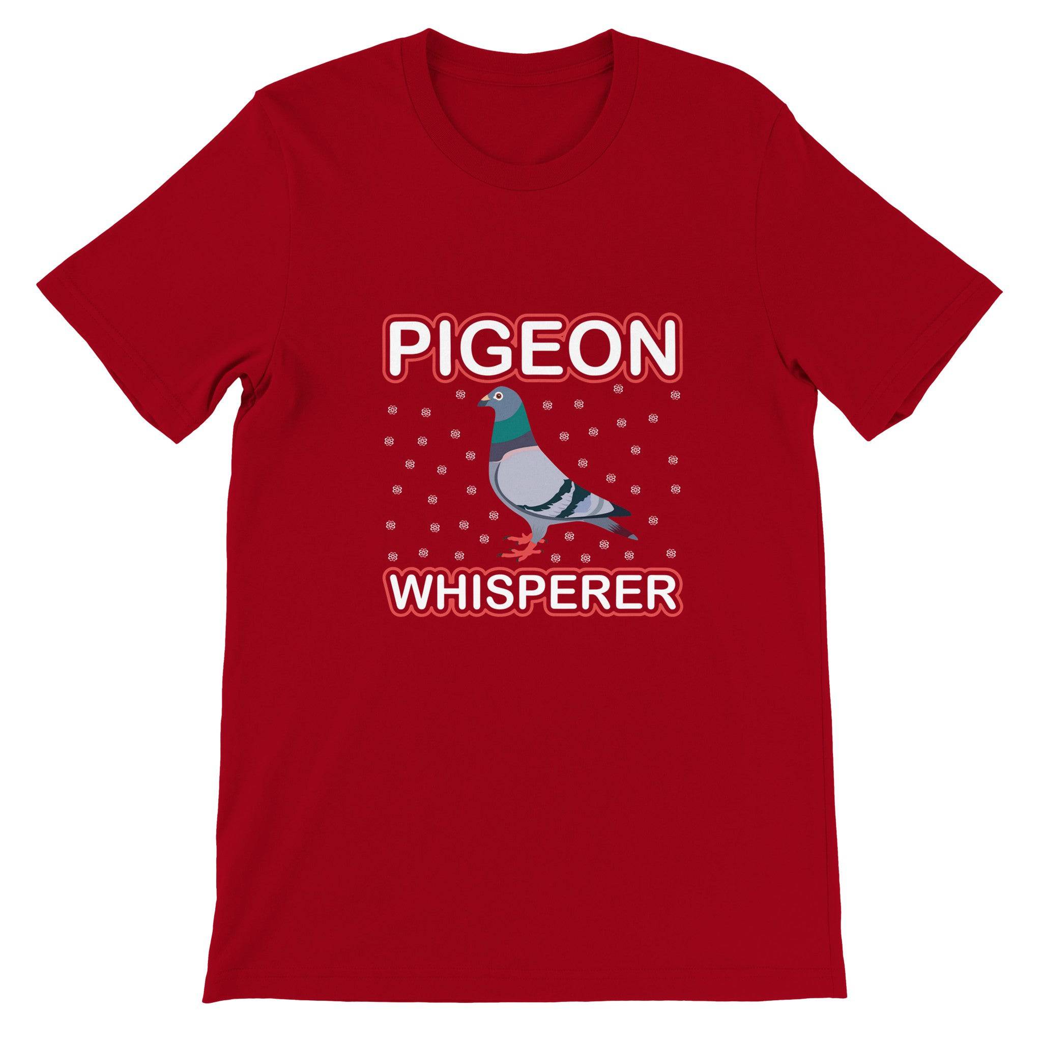 Budget Unisex Crewneck T-shirt/Pigeon-Wishperer - Enet Images