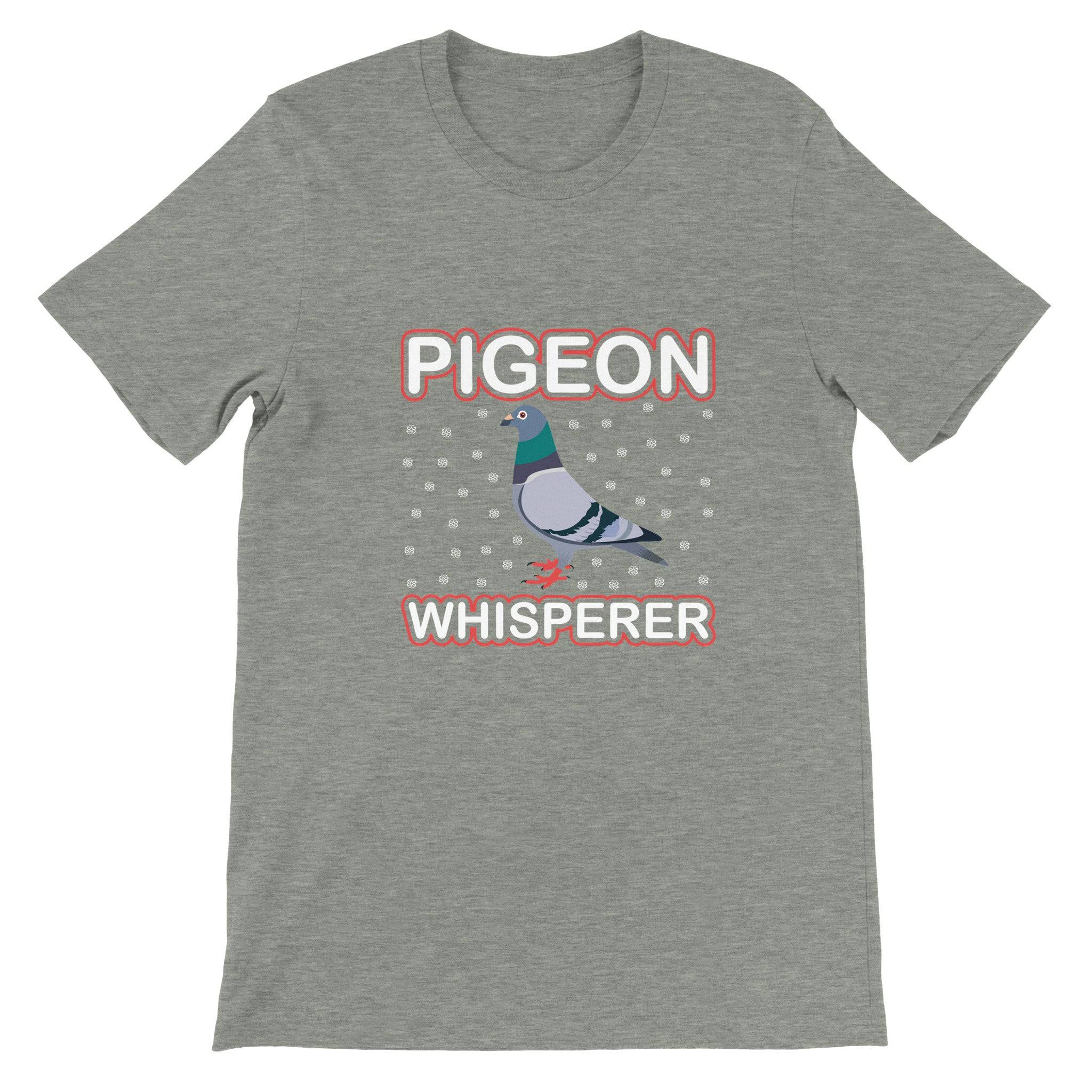 Budget Unisex Crewneck T-shirt/Pigeon-Wishperer - Enet Images