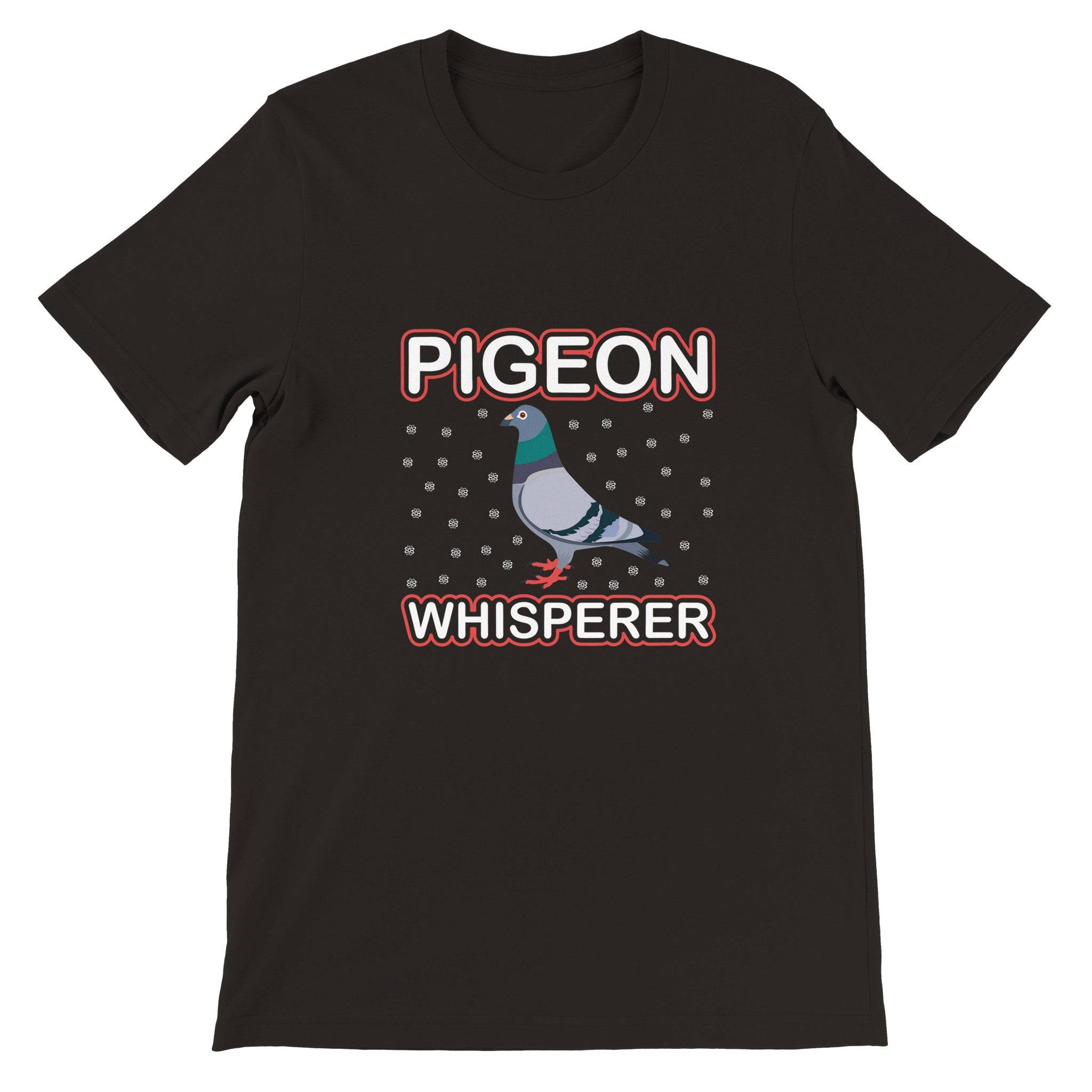Budget Unisex Crewneck T-shirt/Pigeon-Wishperer - Enet Images