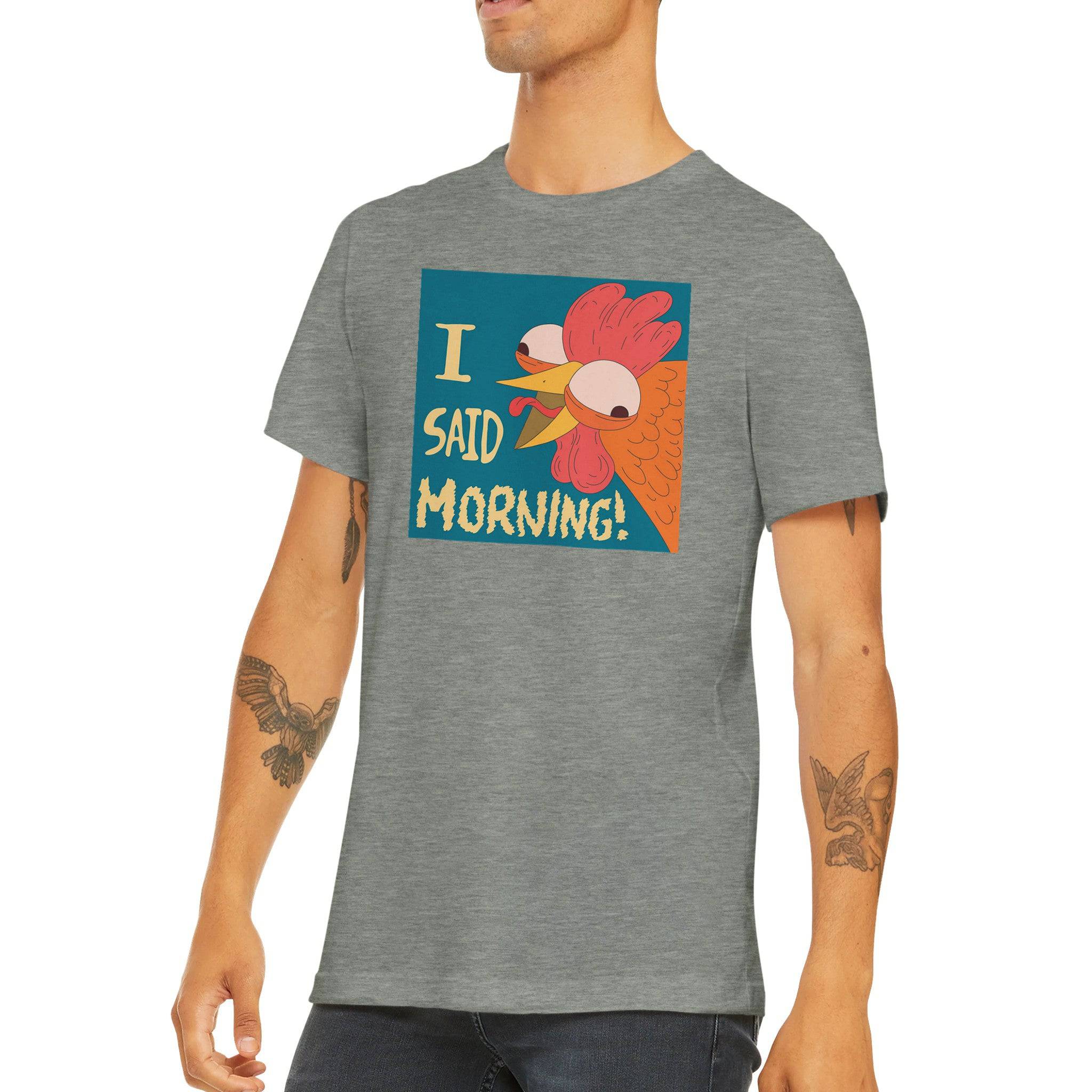 Budget Unisex Crewneck T-shirt/Said-Nothing - Enet Images