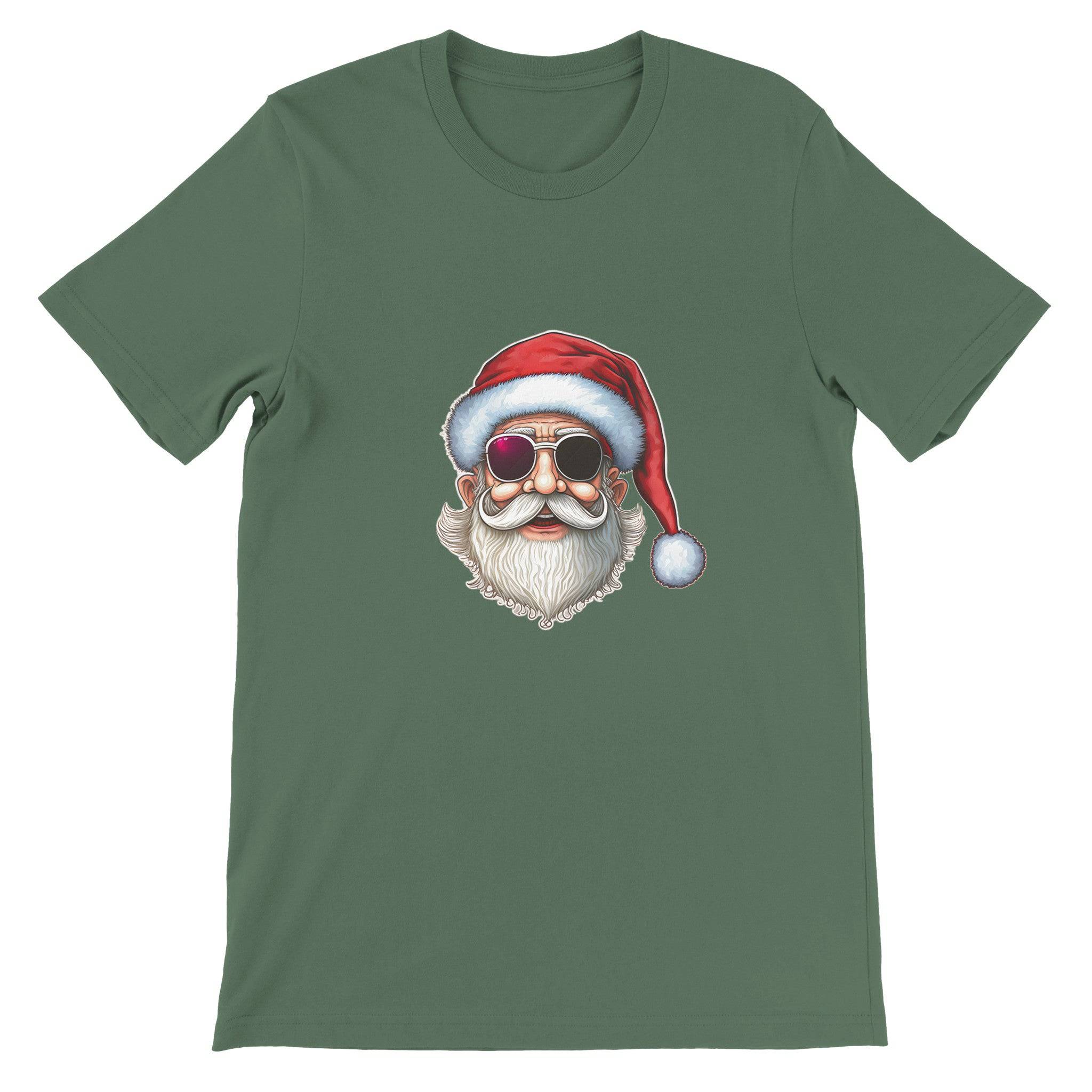 Budget Unisex Crewneck T-shirt/Santa - Enet Images