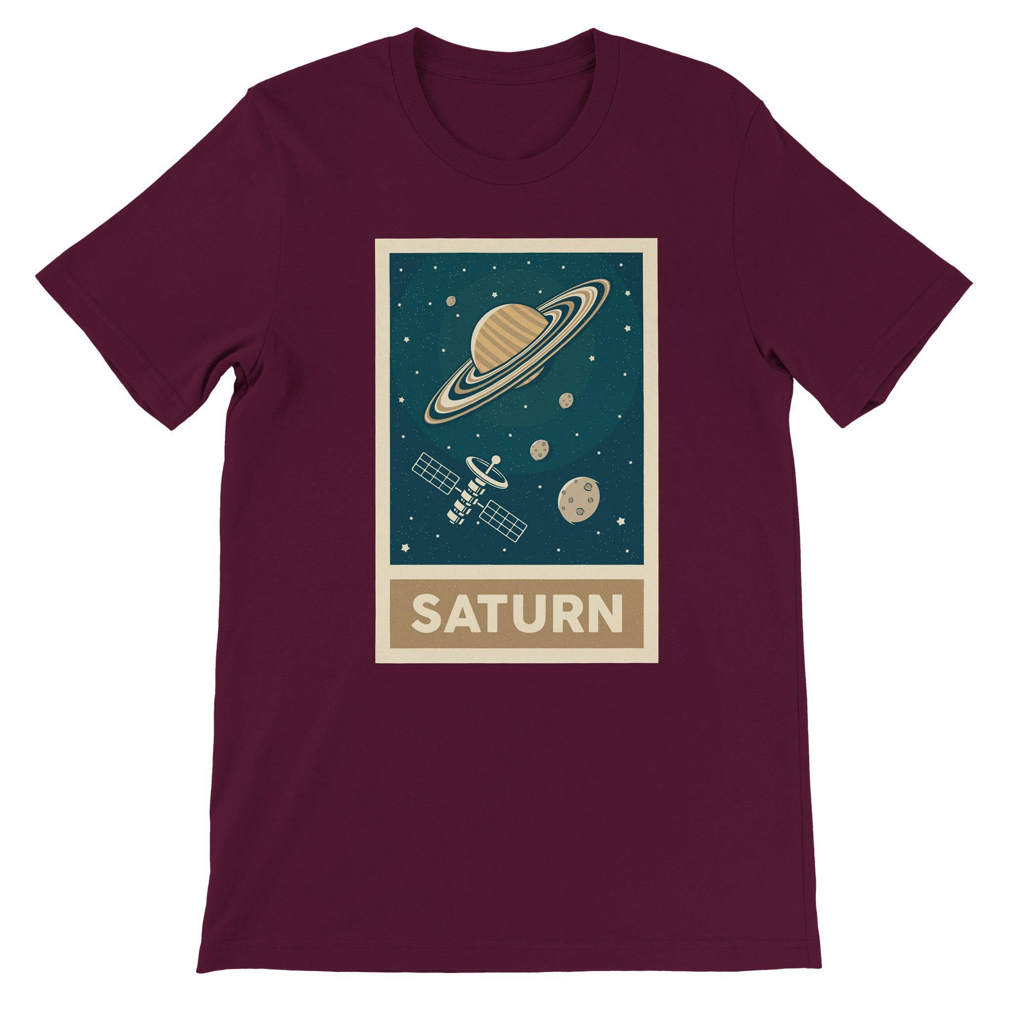 Budget Unisex Crewneck T-shirt/Saturn - Enet Images