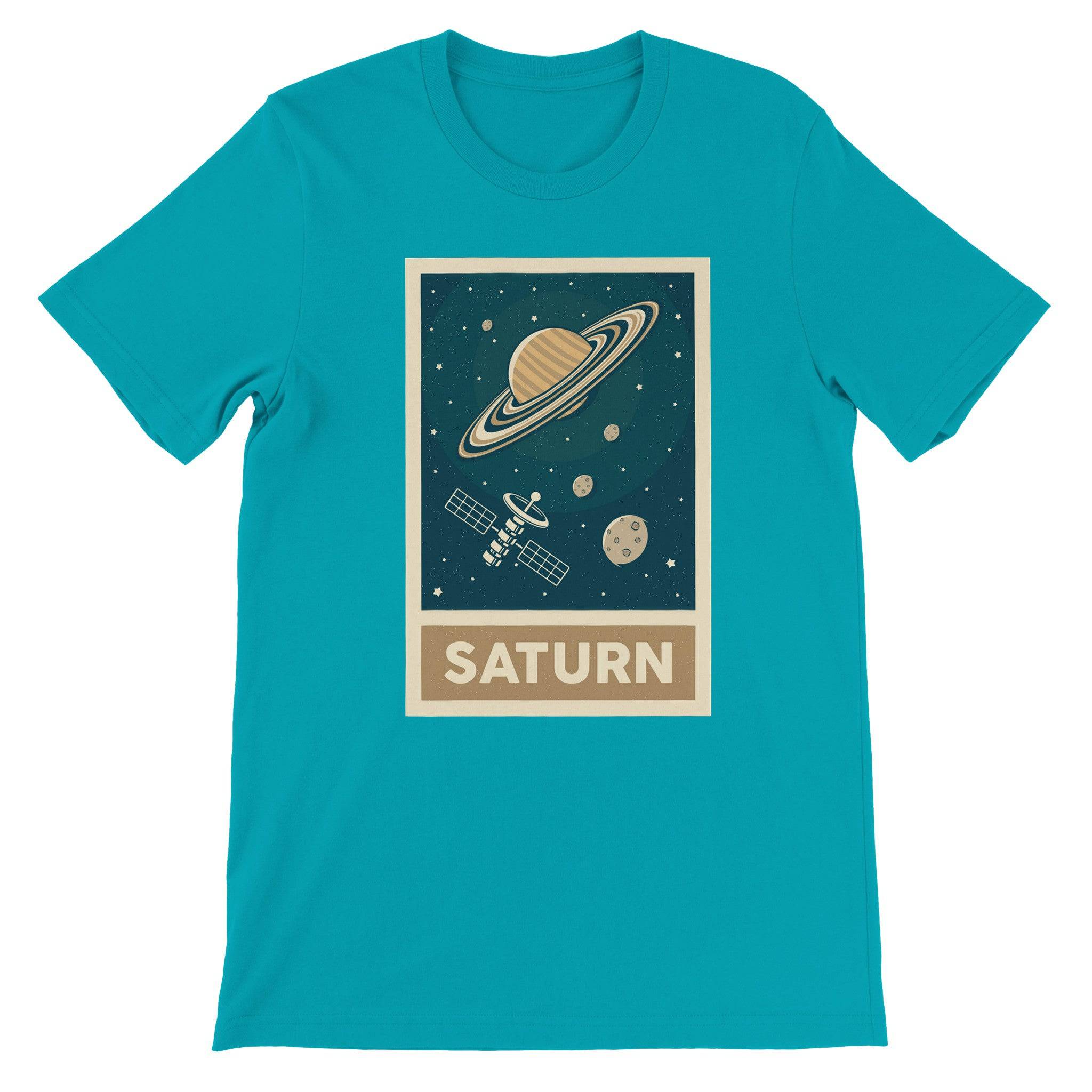 Budget Unisex Crewneck T-shirt/Saturn - Enet Images