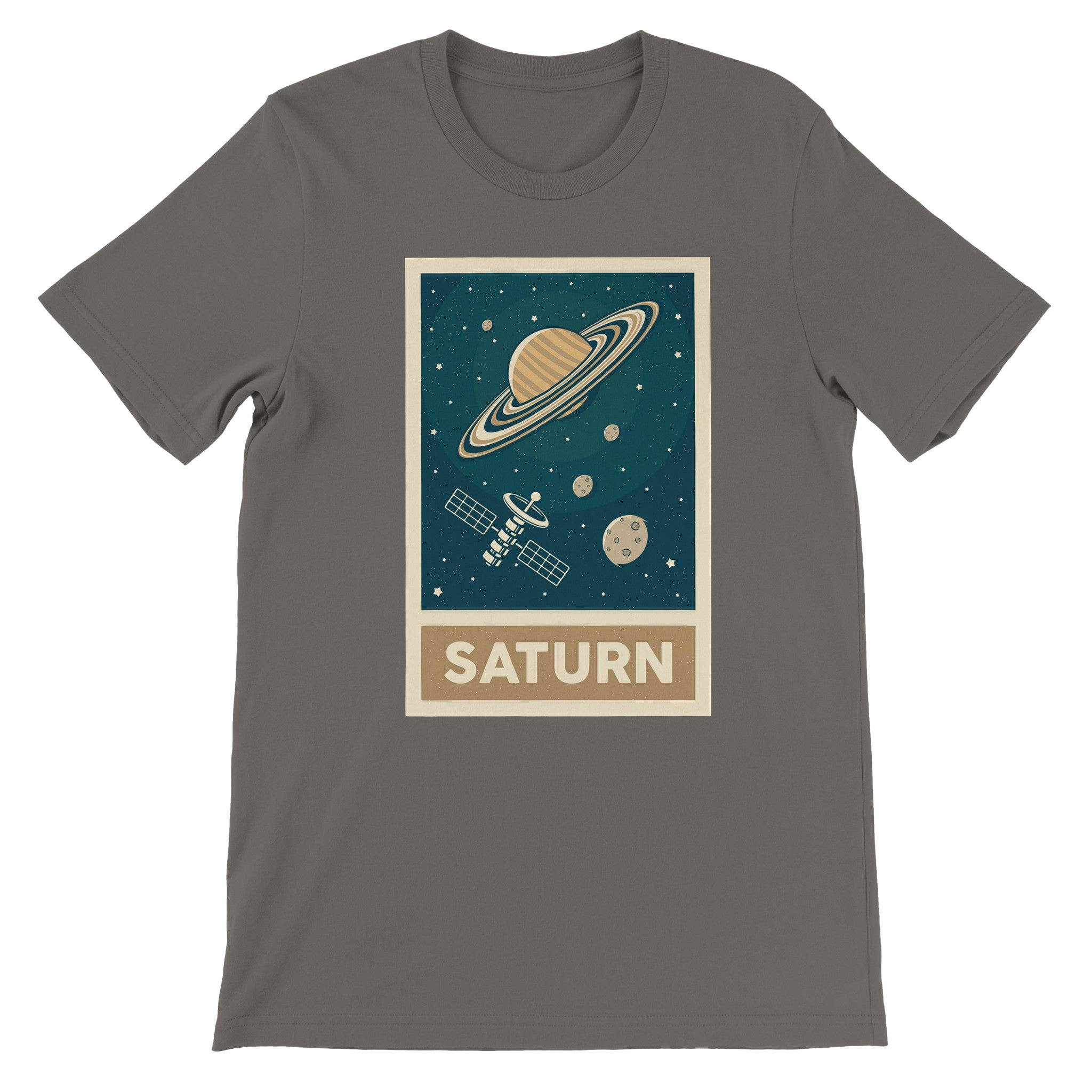Budget Unisex Crewneck T-shirt/Saturn - Enet Images