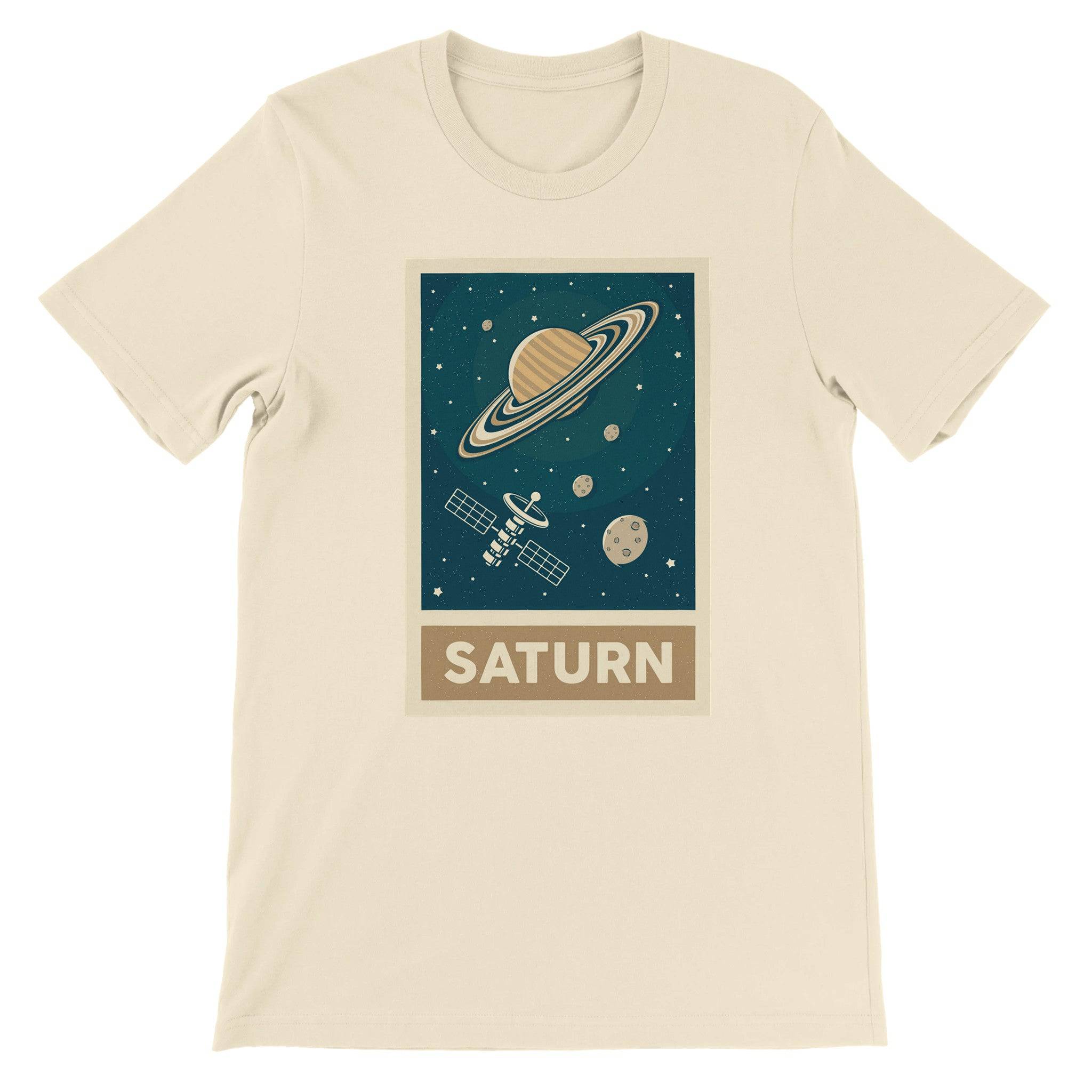 Budget Unisex Crewneck T-shirt/Saturn - Enet Images