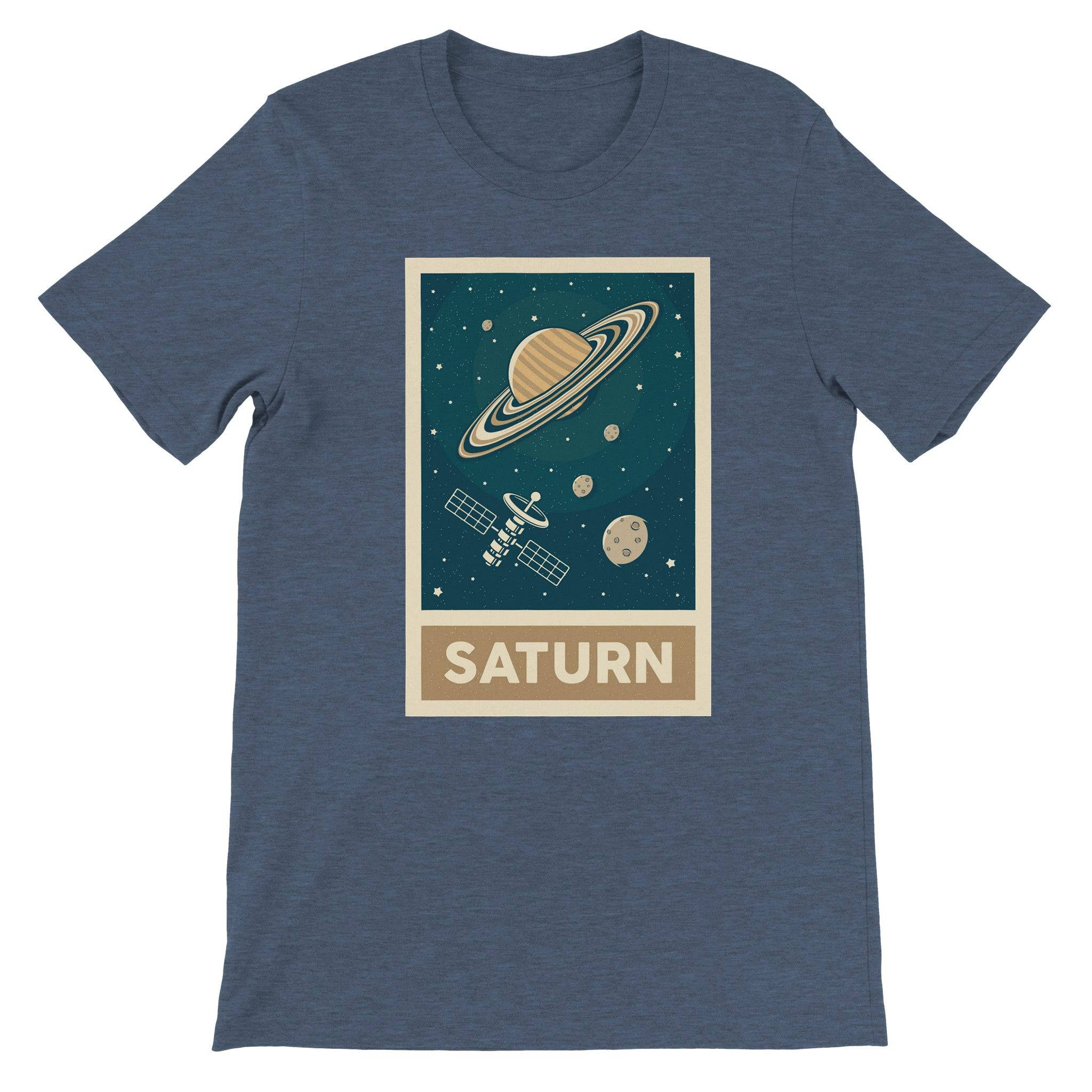 Budget Unisex Crewneck T-shirt/Saturn - Enet Images