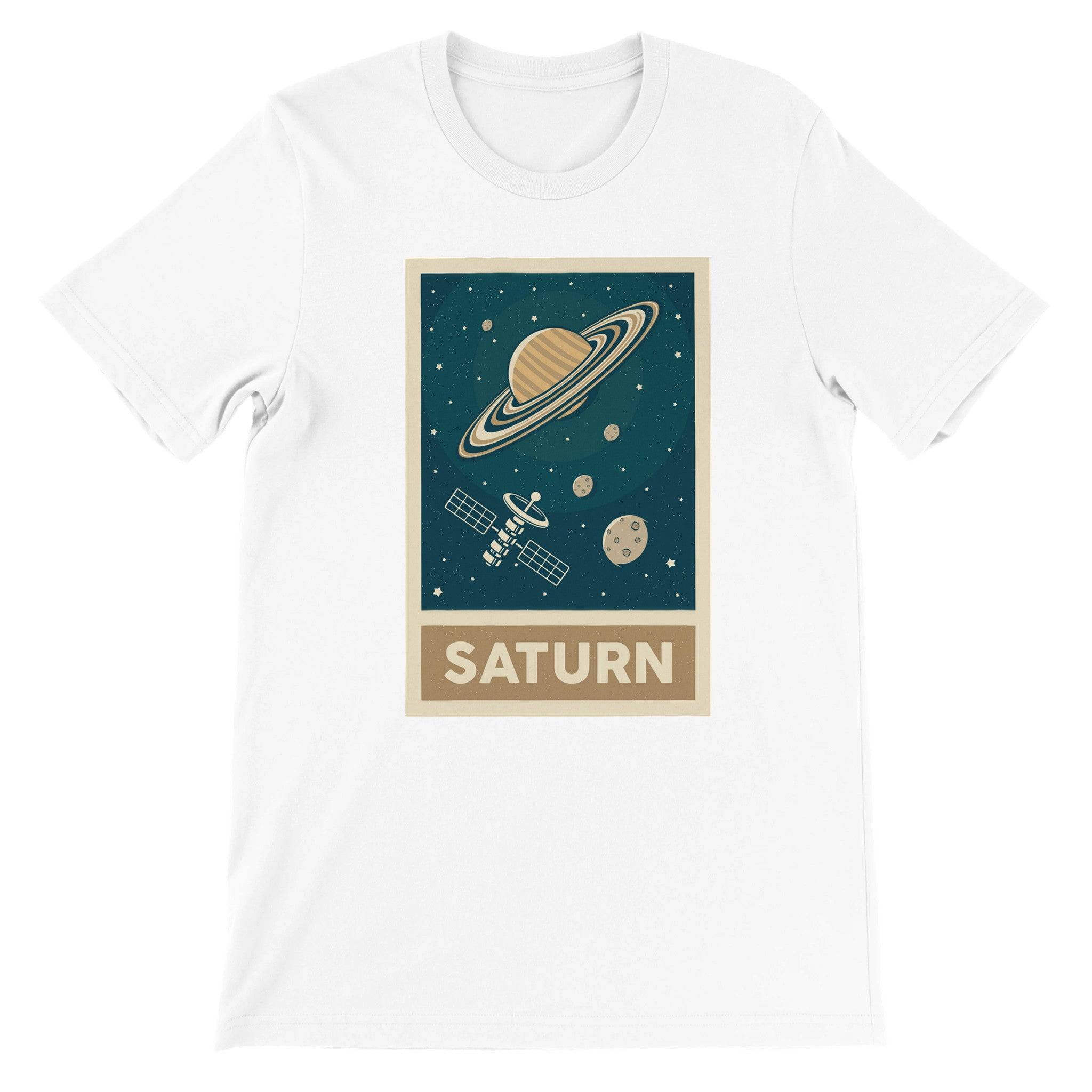 Budget Unisex Crewneck T-shirt/Saturn - Enet Images