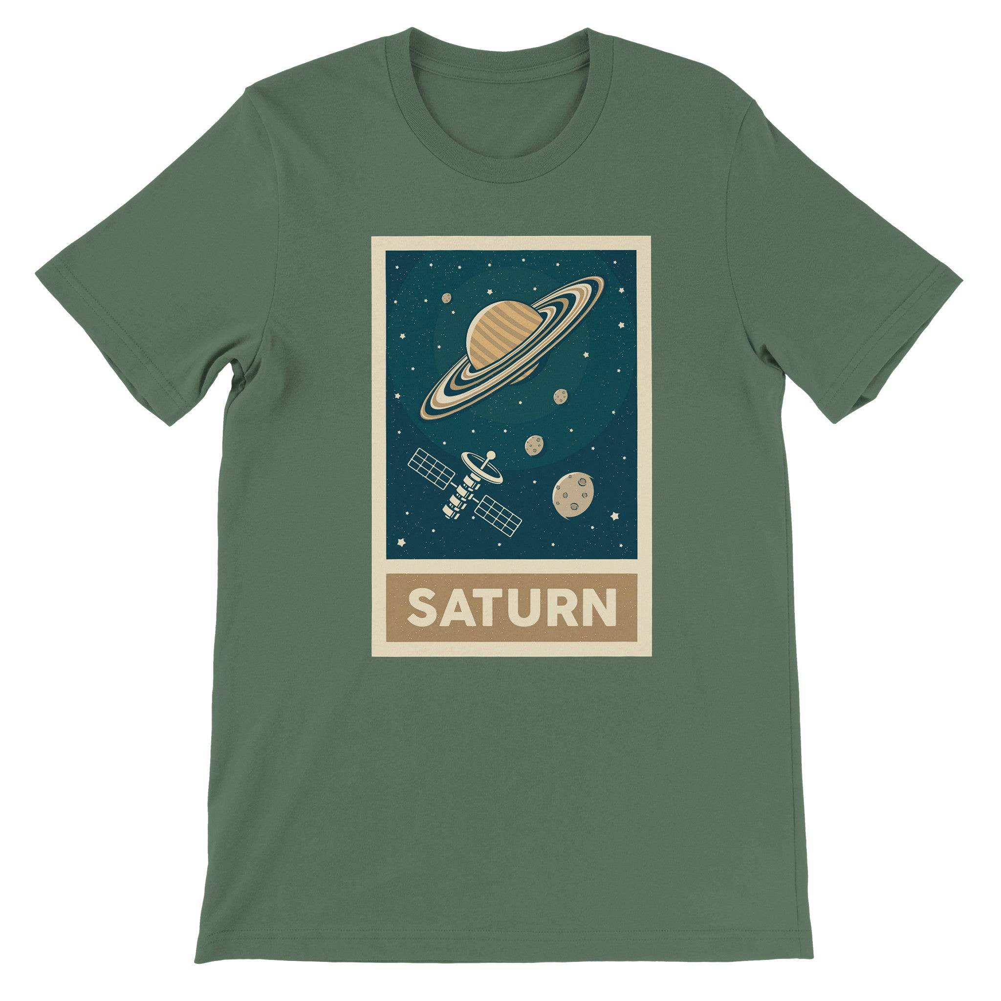 Budget Unisex Crewneck T-shirt/Saturn - Enet Images