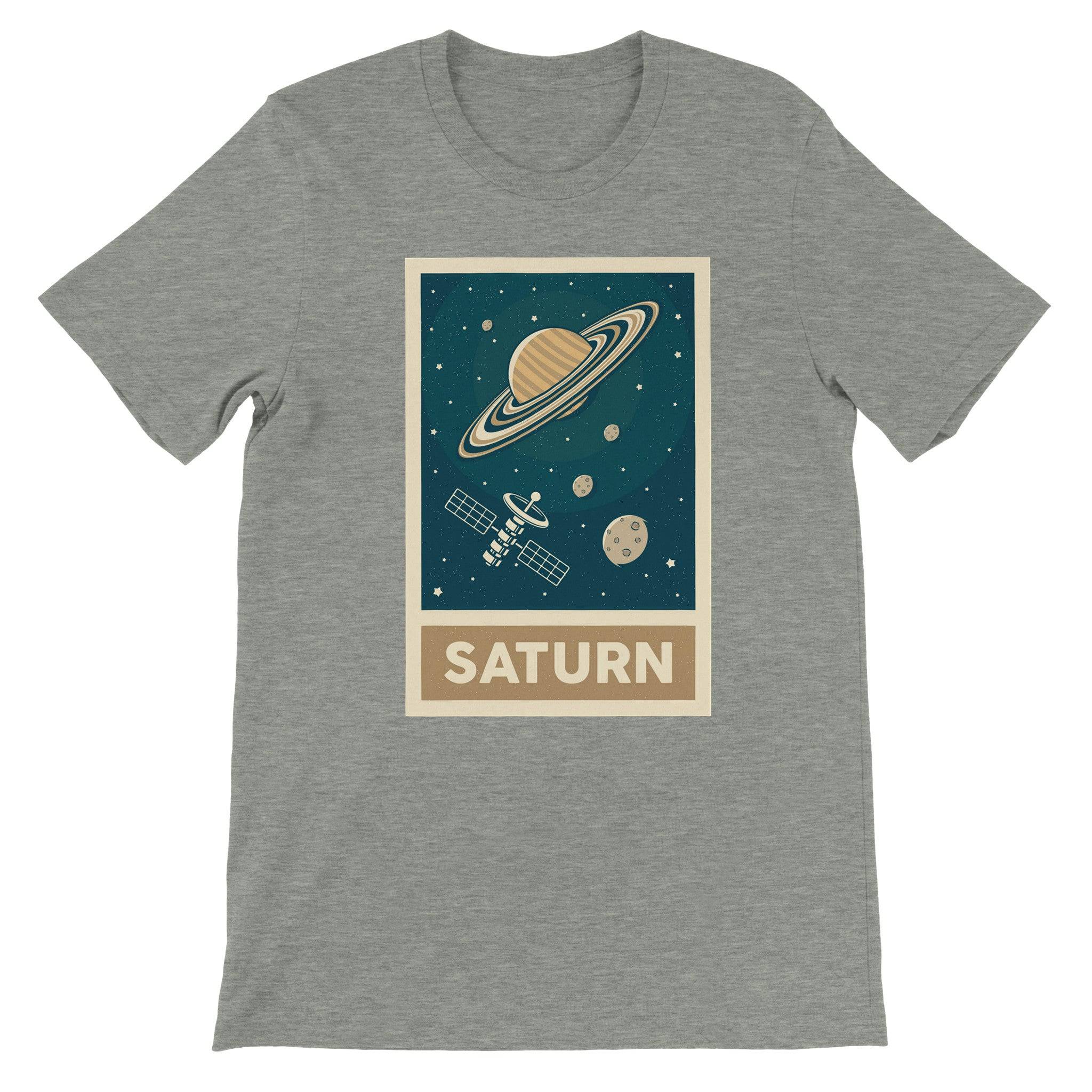Budget Unisex Crewneck T-shirt/Saturn - Enet Images