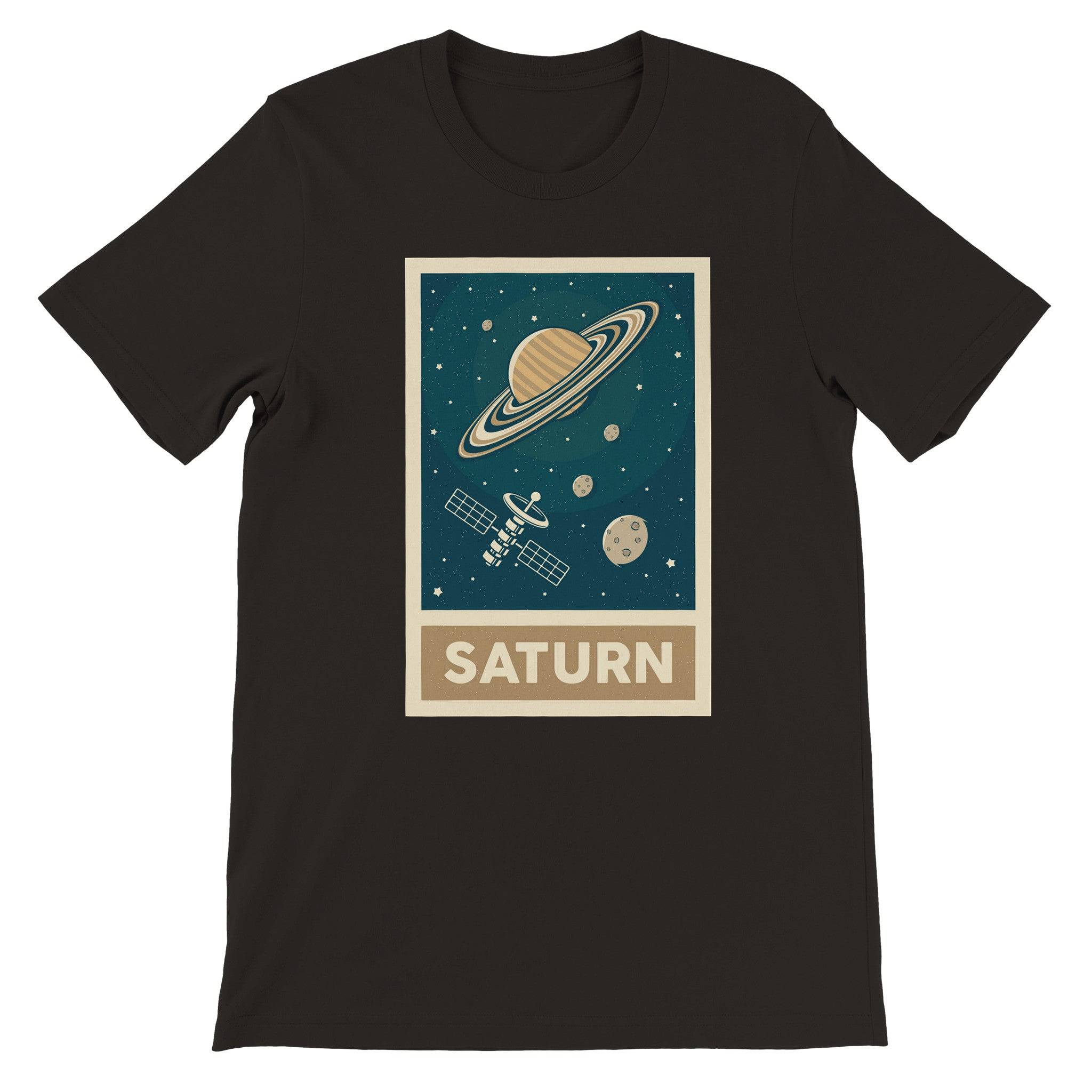 Budget Unisex Crewneck T-shirt/Saturn - Enet Images