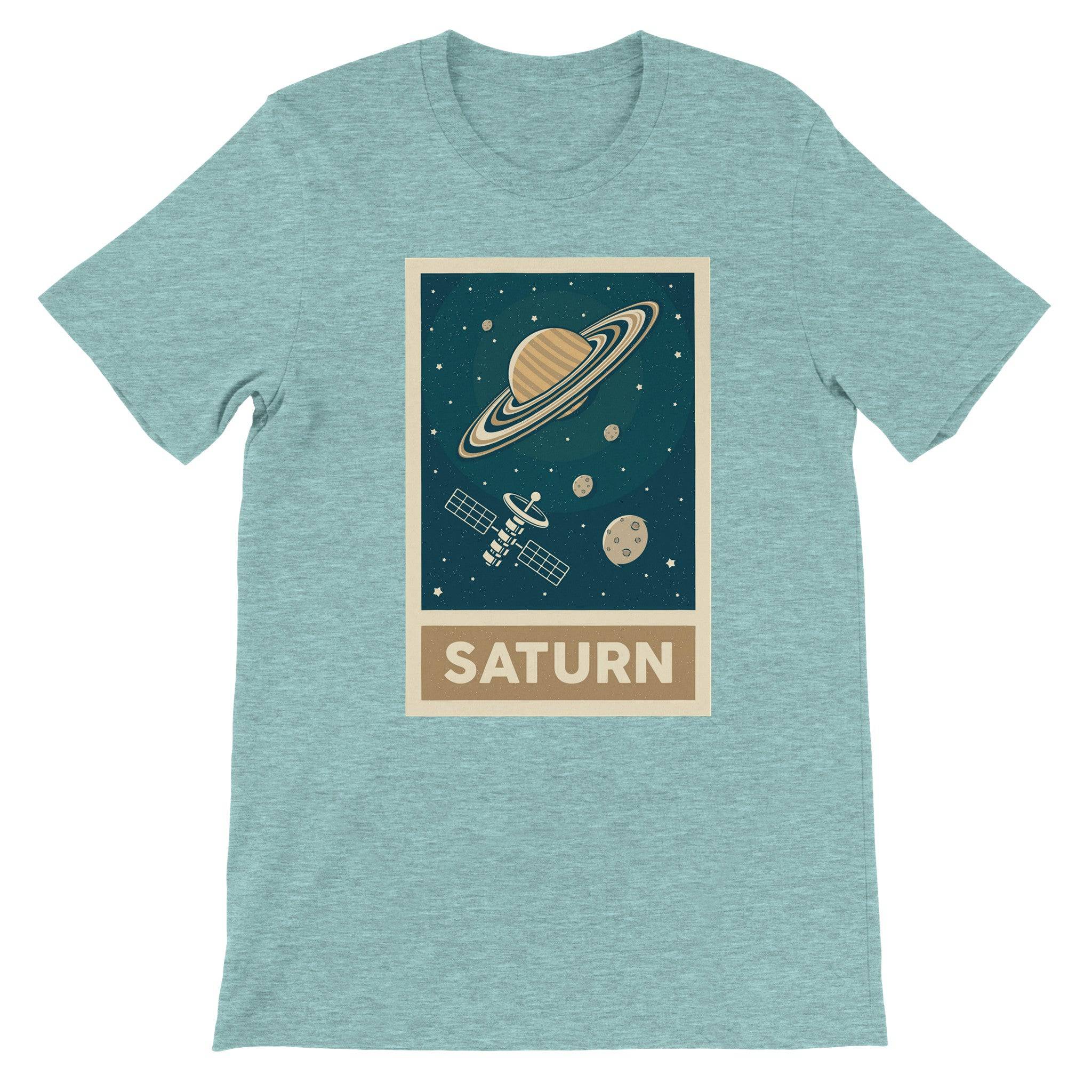 Budget Unisex Crewneck T-shirt/Saturn - Enet Images