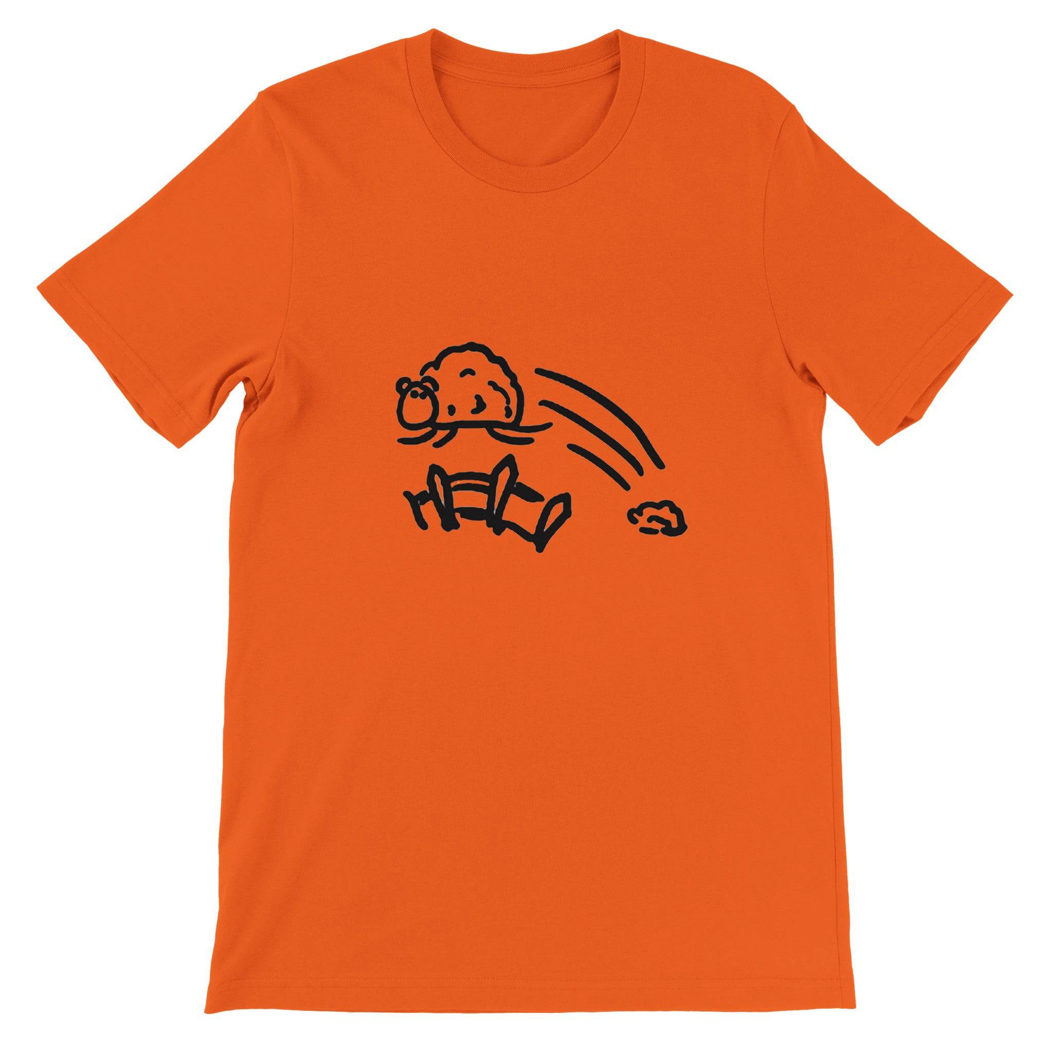 Budget Unisex Crewneck T-shirt/Sheep-Jumping-The-Fence - Enet Images