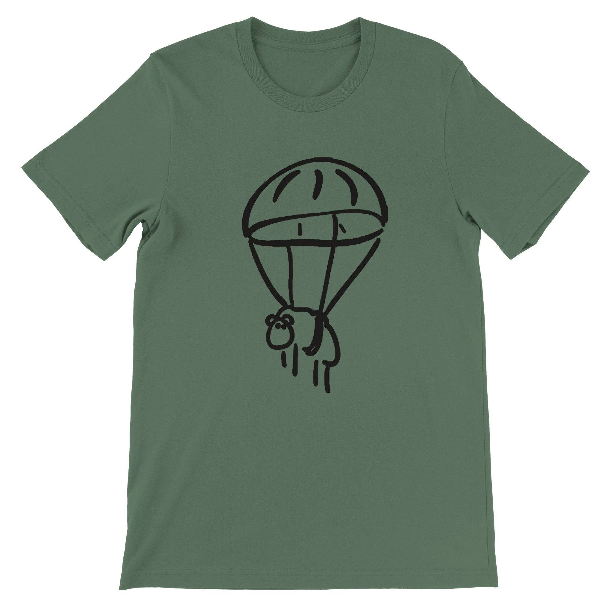 Budget Unisex Crewneck T-shirt/Sheep-Parachute - Enet Images