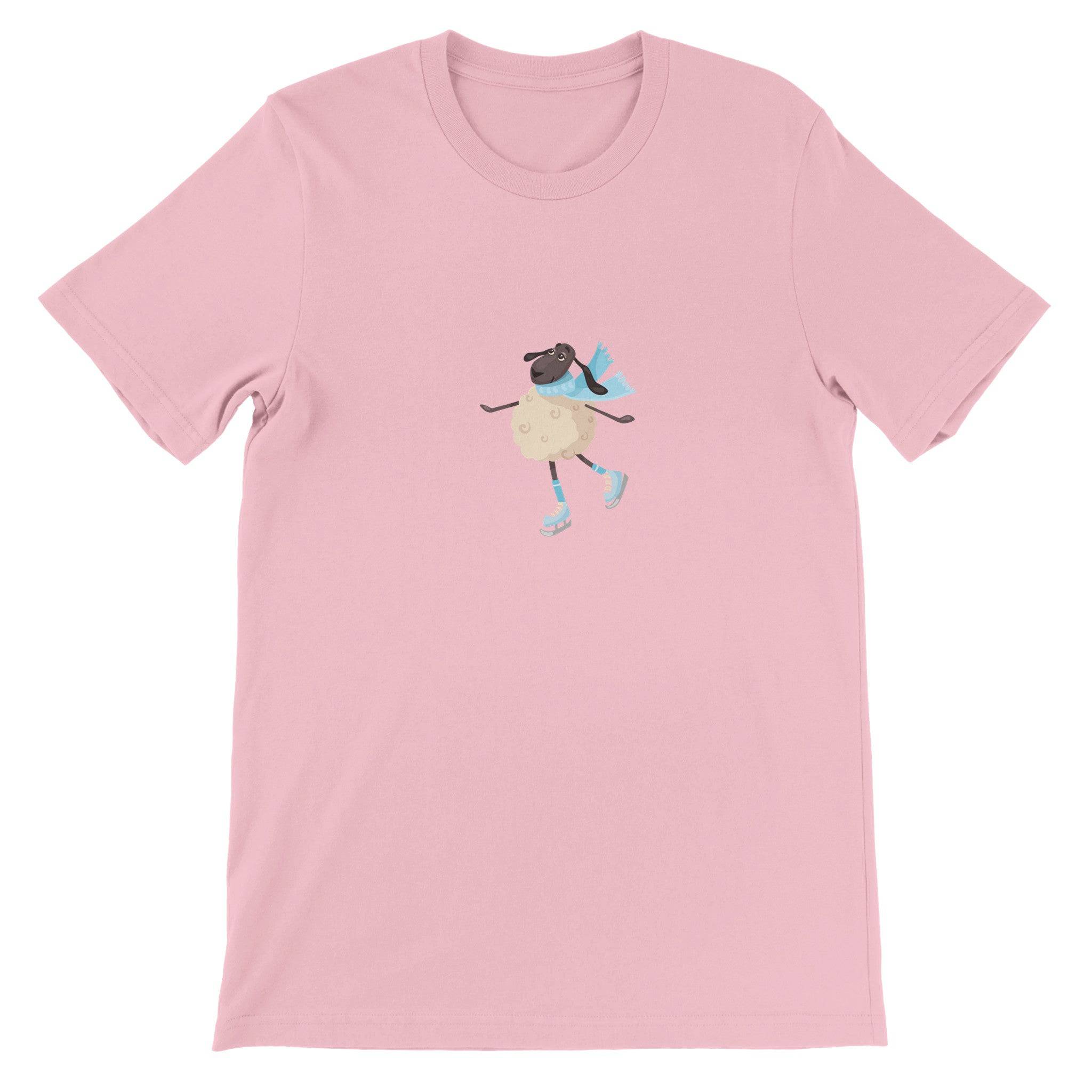 Budget Unisex Crewneck T-shirt/Sheep-Skating - Enet Images