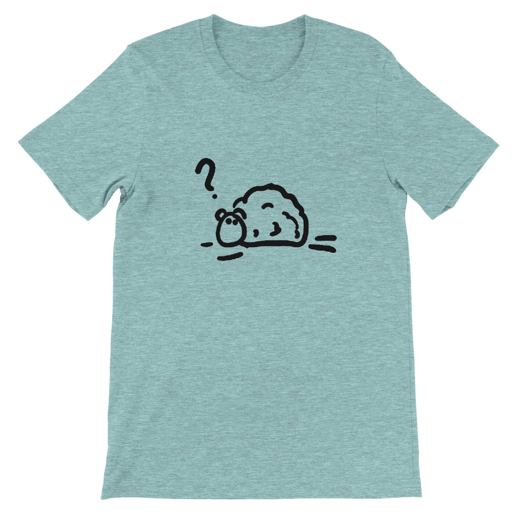 Budget Unisex Crewneck T-shirt/Sheep-Wondering - Enet Images