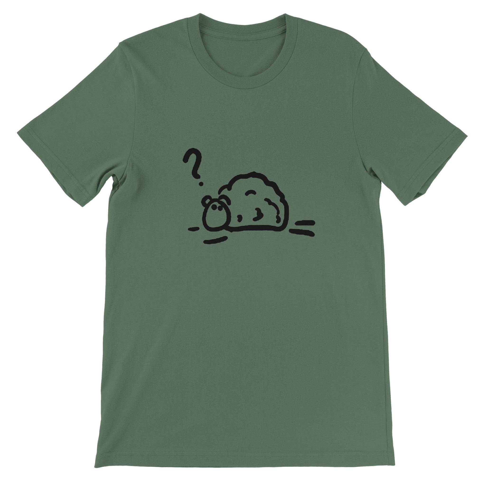 Budget Unisex Crewneck T-shirt/Sheep-Wondering - Enet Images